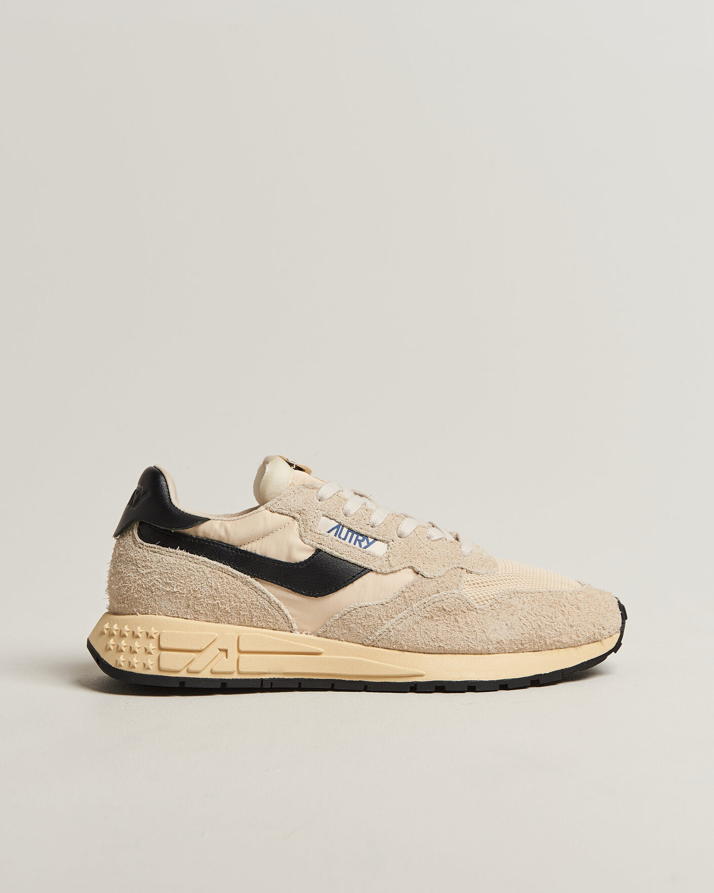Hombres | Zapatillas | Autry | Reelwind Running Sneaker Ecru/Black