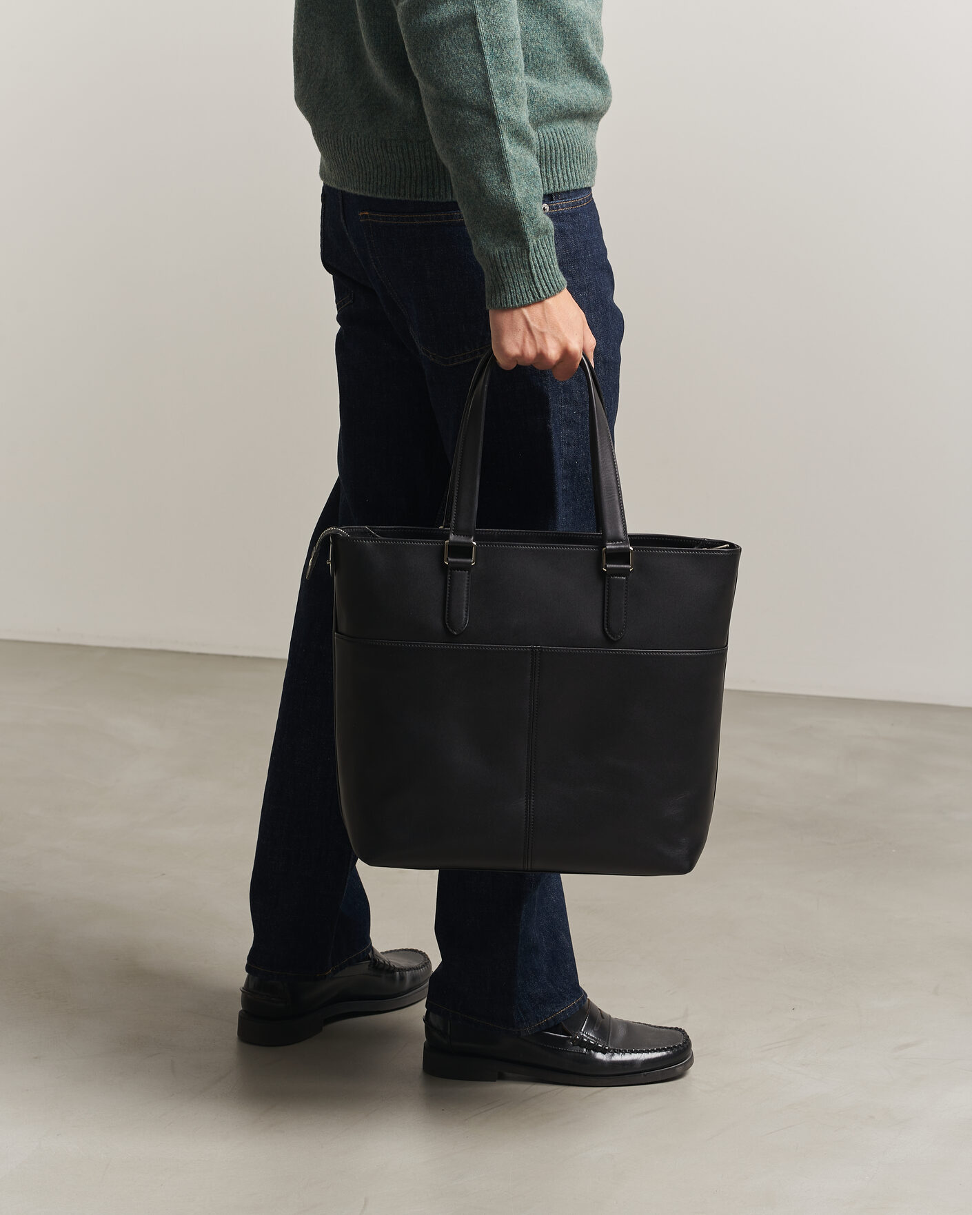 Hombres | Bolsos | Porter-Yoshida & Co. | Sort Tote Bag Black