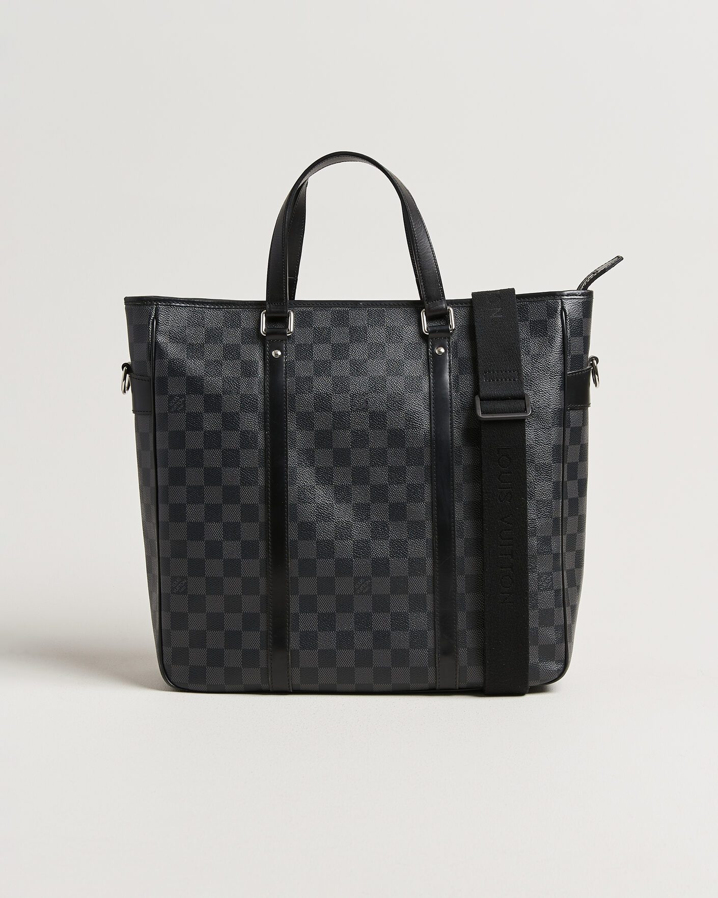 Hombres | Pre-Owned & Vintage Bags | Louis Vuitton Pre-Owned | Tadao Tote Bag Damier Graphite
