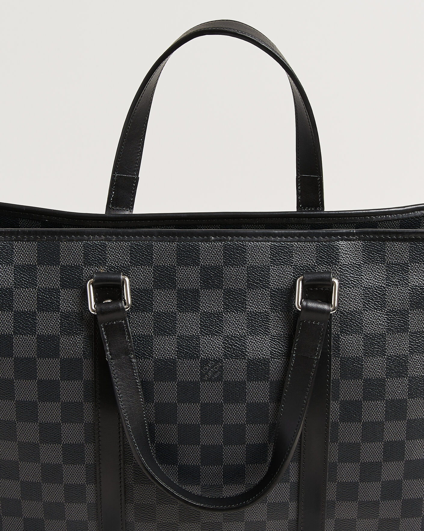 Hombres | Pre-Owned & Vintage Bags | Louis Vuitton Pre-Owned | Tadao Tote Bag Damier Graphite