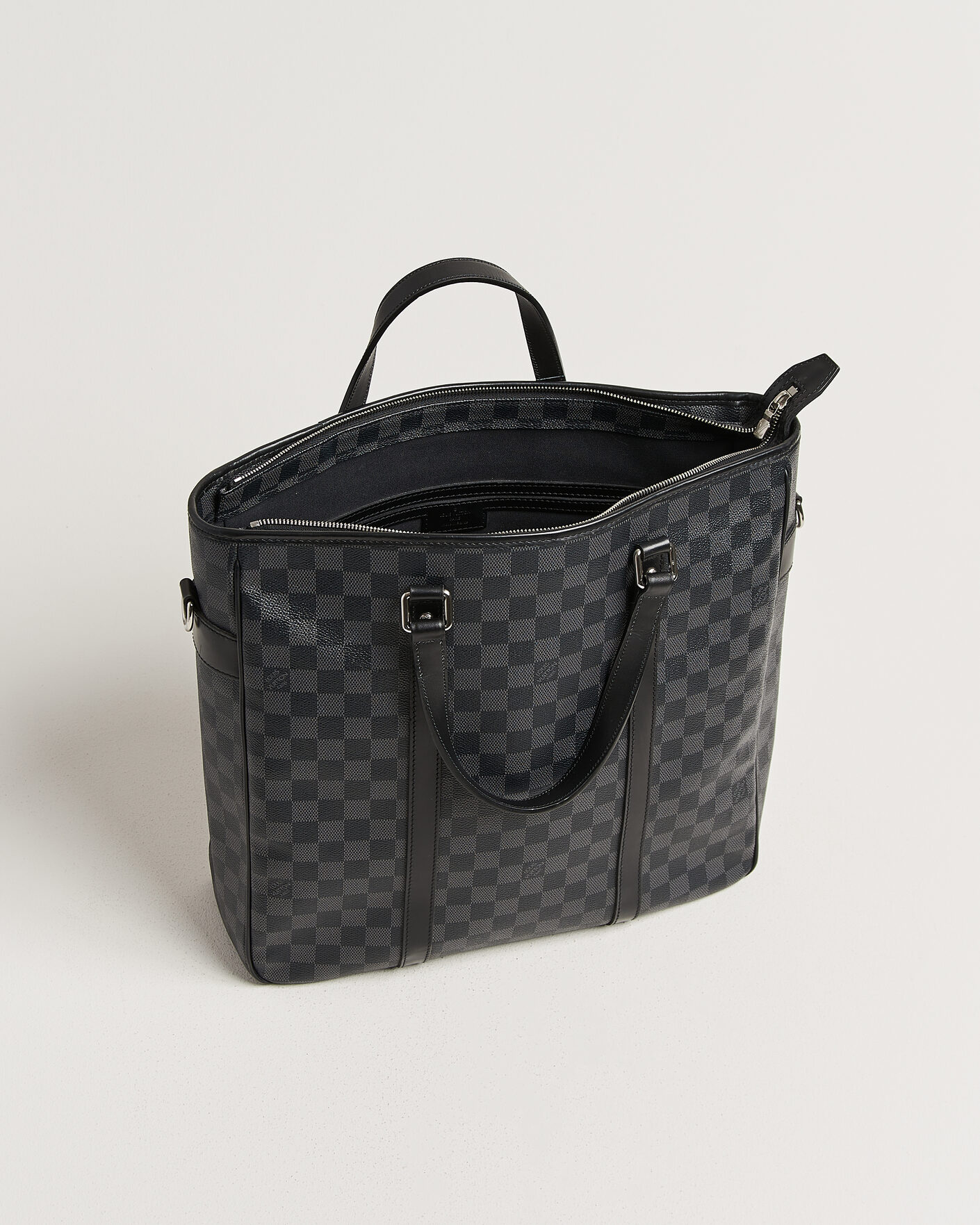 Hombres | Pre-Owned & Vintage Bags | Louis Vuitton Pre-Owned | Tadao Tote Bag Damier Graphite