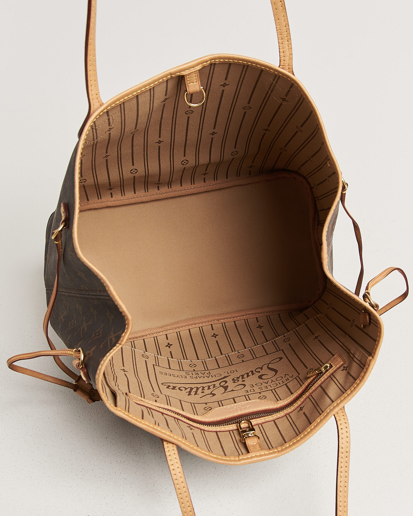 Hombres | Pre-Owned & Vintage Bags | Louis Vuitton Pre-Owned | Neverfull MM Monogram