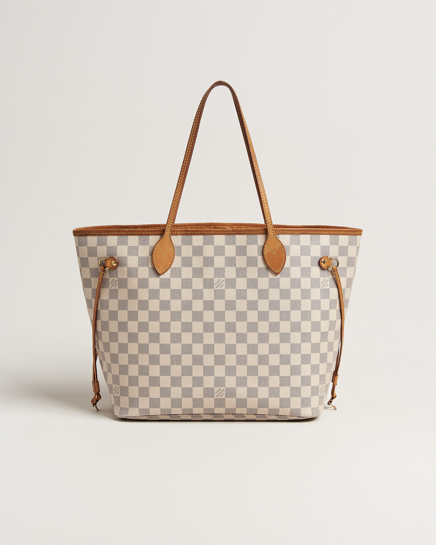Hombres | Pre-Owned & Vintage Bags | Louis Vuitton Pre-Owned | Neverfull MM Damier Azur