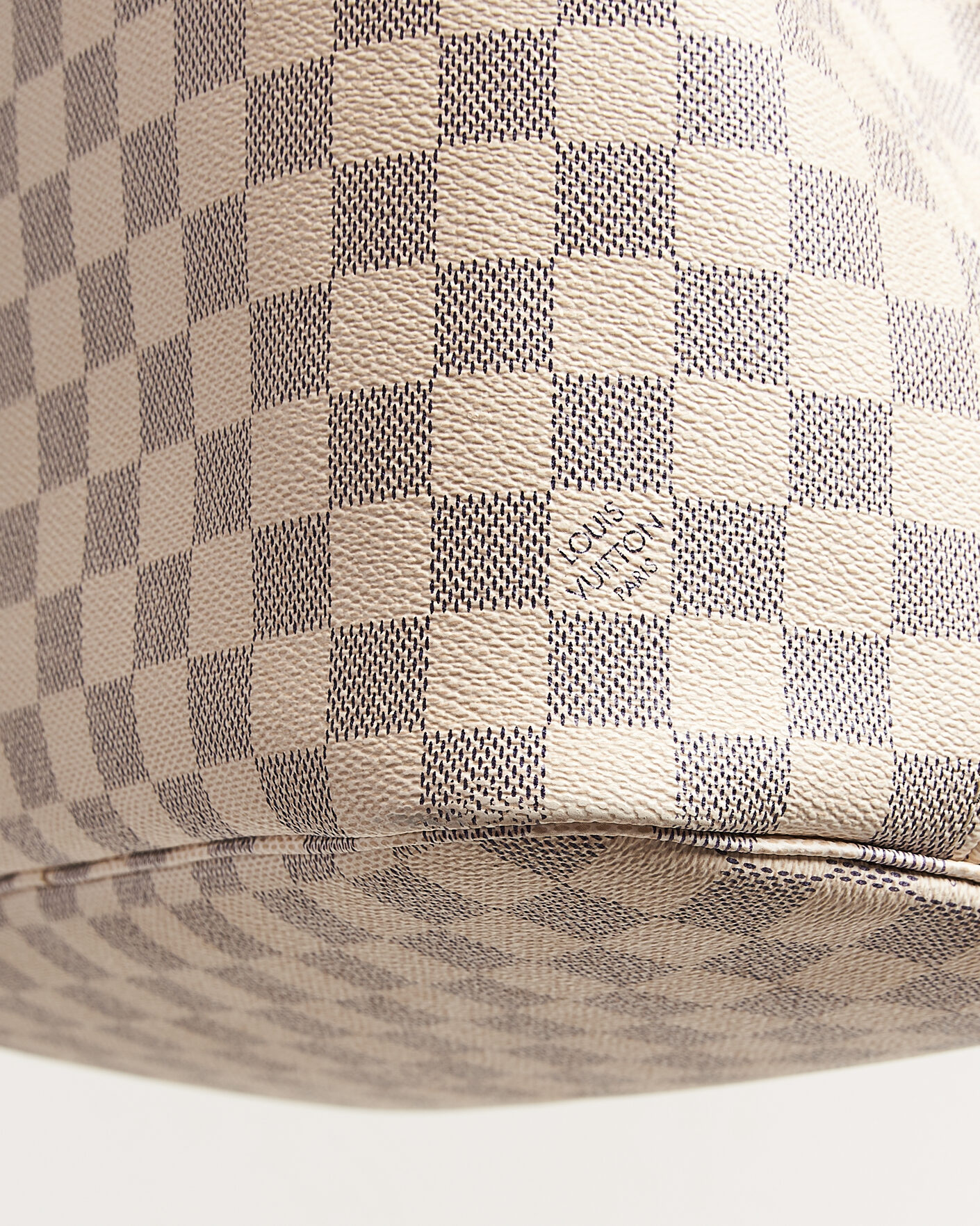Hombres | Pre-Owned & Vintage Bags | Louis Vuitton Pre-Owned | Neverfull MM Damier Azur