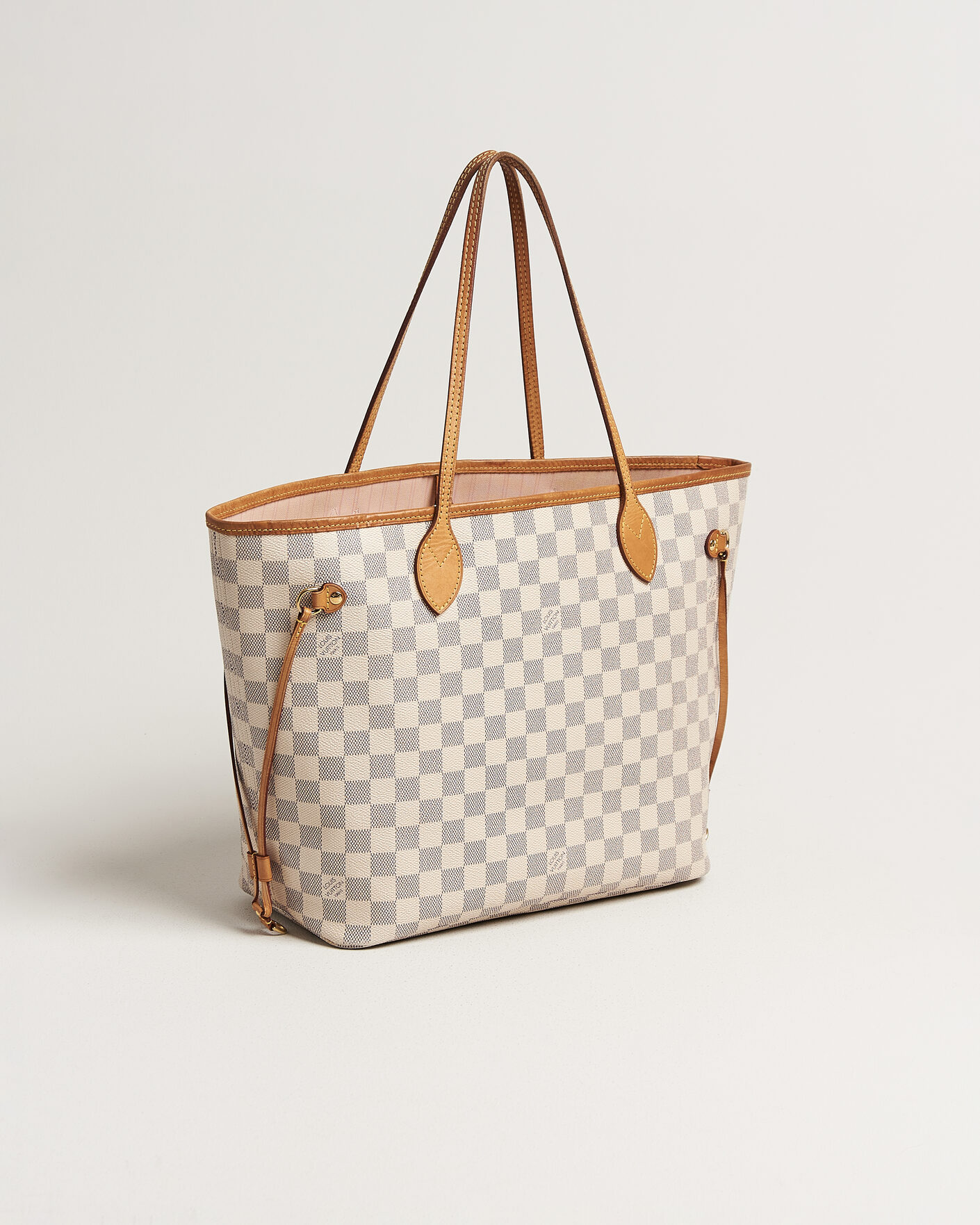 Hombres | Pre-Owned & Vintage Bags | Louis Vuitton Pre-Owned | Neverfull MM Damier Azur