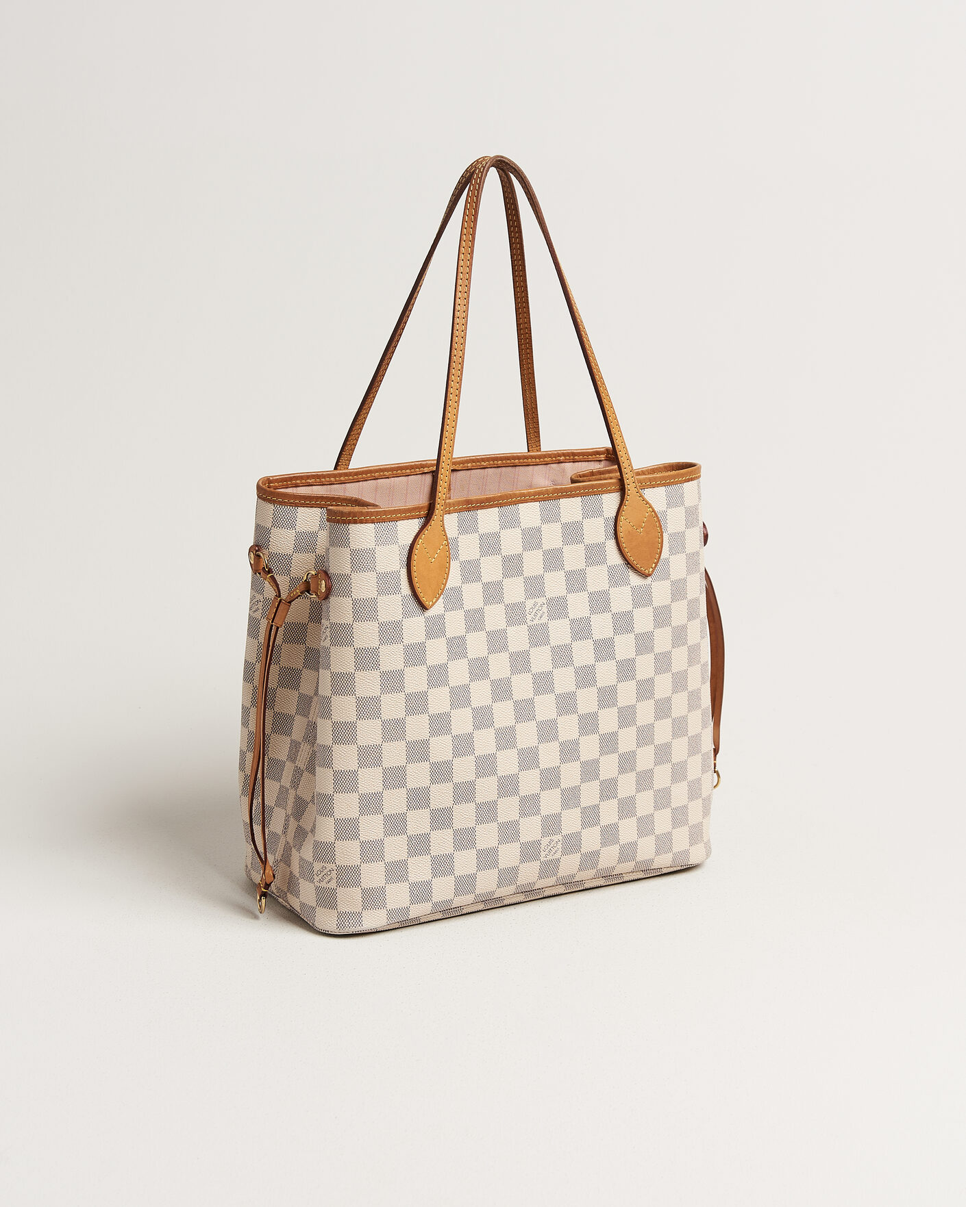 Hombres | Pre-Owned & Vintage Bags | Louis Vuitton Pre-Owned | Neverfull MM Damier Azur