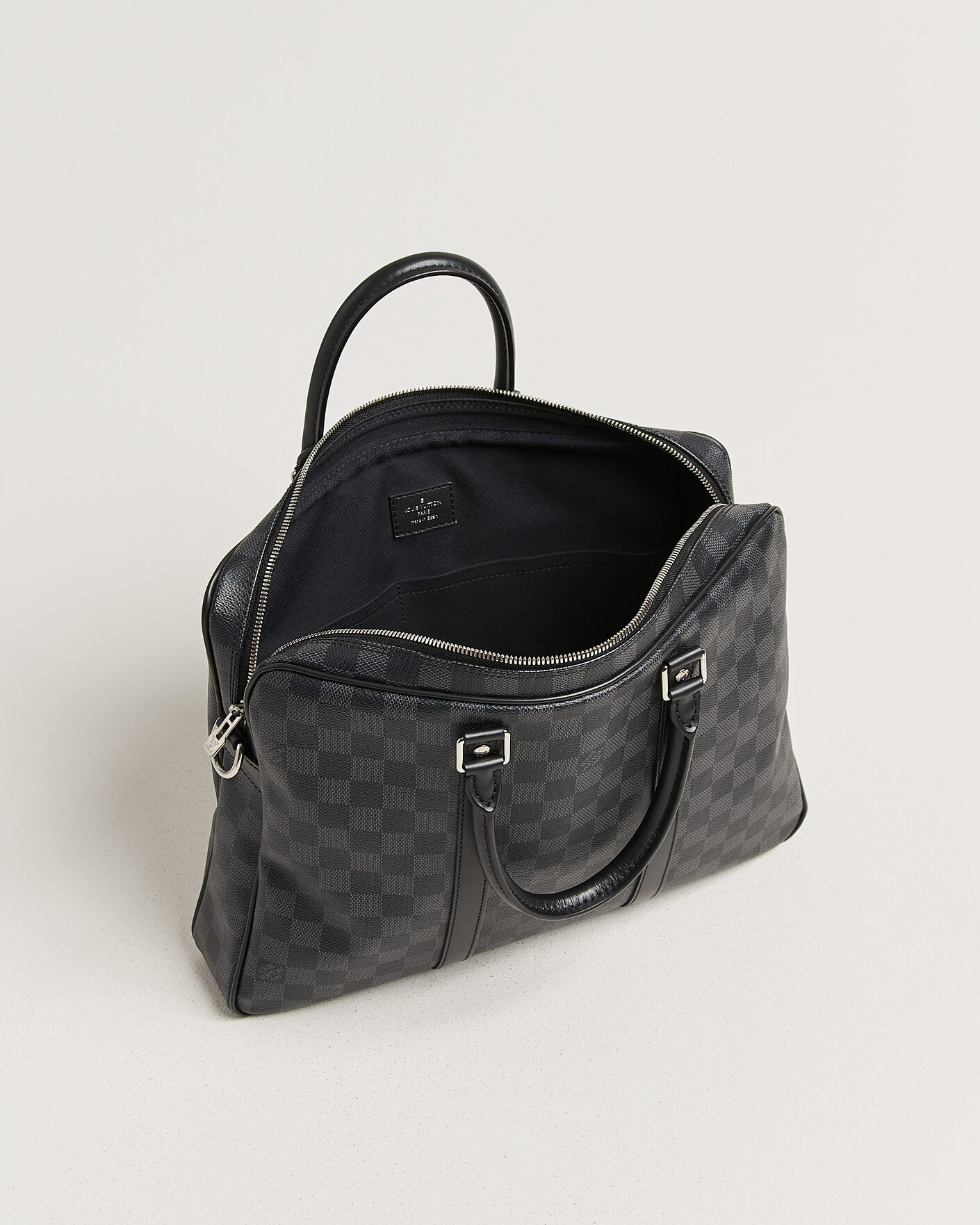 Hombres | Pre-Owned & Vintage Bags | Louis Vuitton Pre-Owned | Porte Documents Damier Graphite