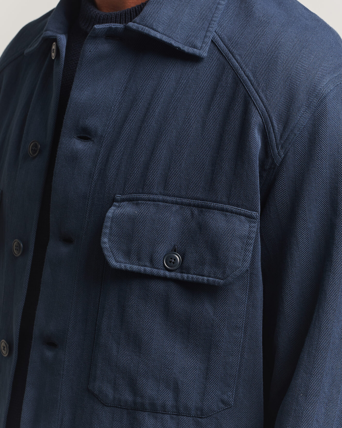 Hombres | Camisas | Ralph Lauren Purple Label | Long Sleeve Shirt Racing Navy