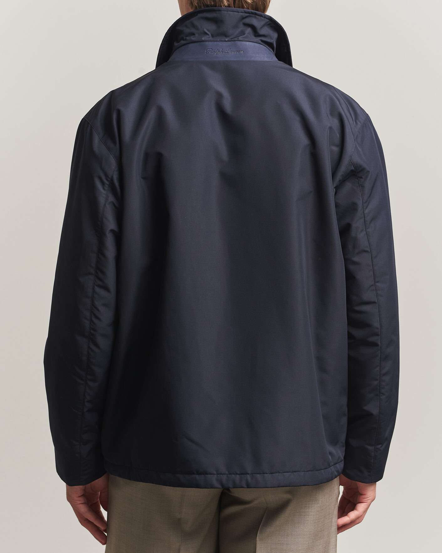 Hombres | Abrigos y chaquetas | Ralph Lauren Purple Label | Nylon Bomber Jacket Racing Navy