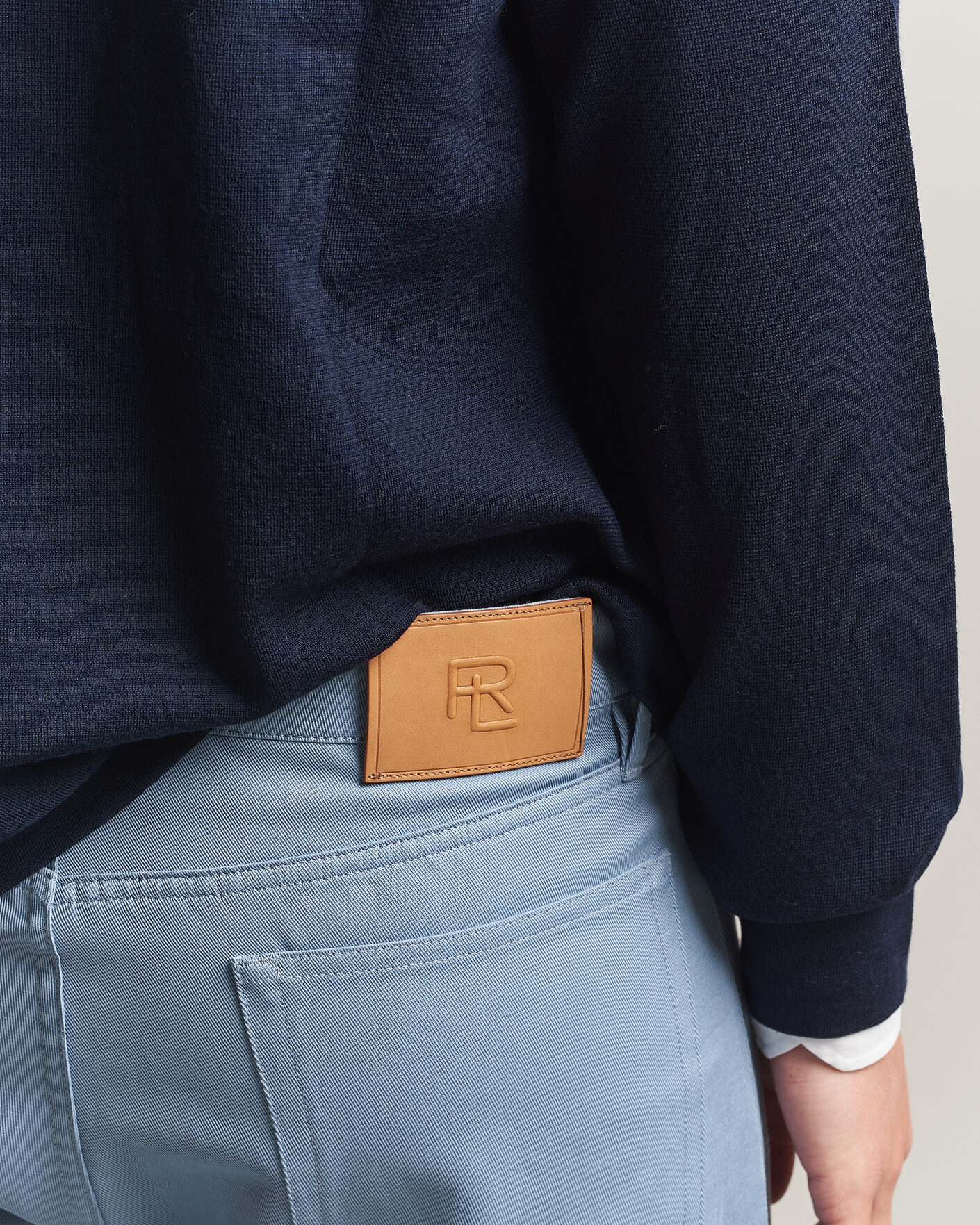 Hombres | Pantalones | Ralph Lauren Purple Label | 5-Pocket Italian Denim Pants Winward Blue