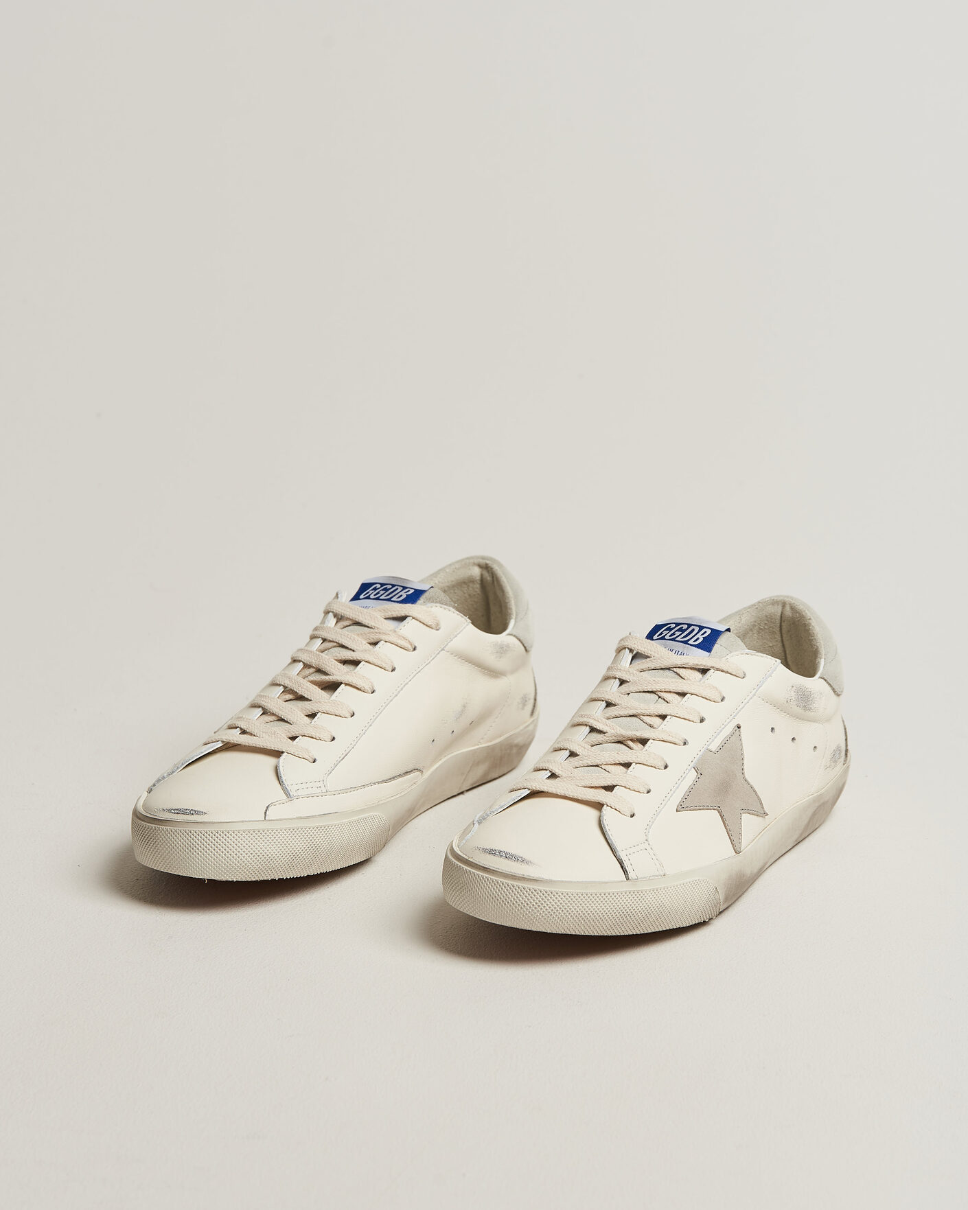Hombres | Zapatillas | Golden Goose | Super-Star Sneakers White/Grey