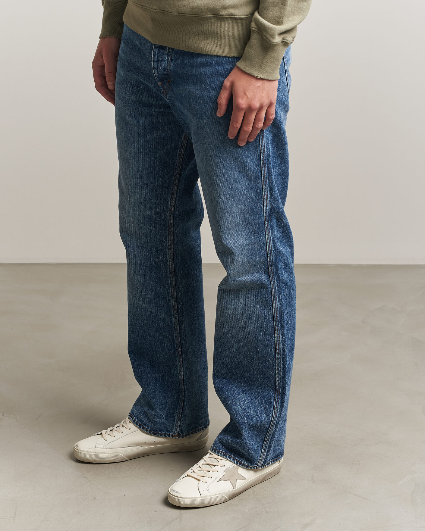 Hombres | Zapatillas | Golden Goose | Super-Star Sneakers White/Grey