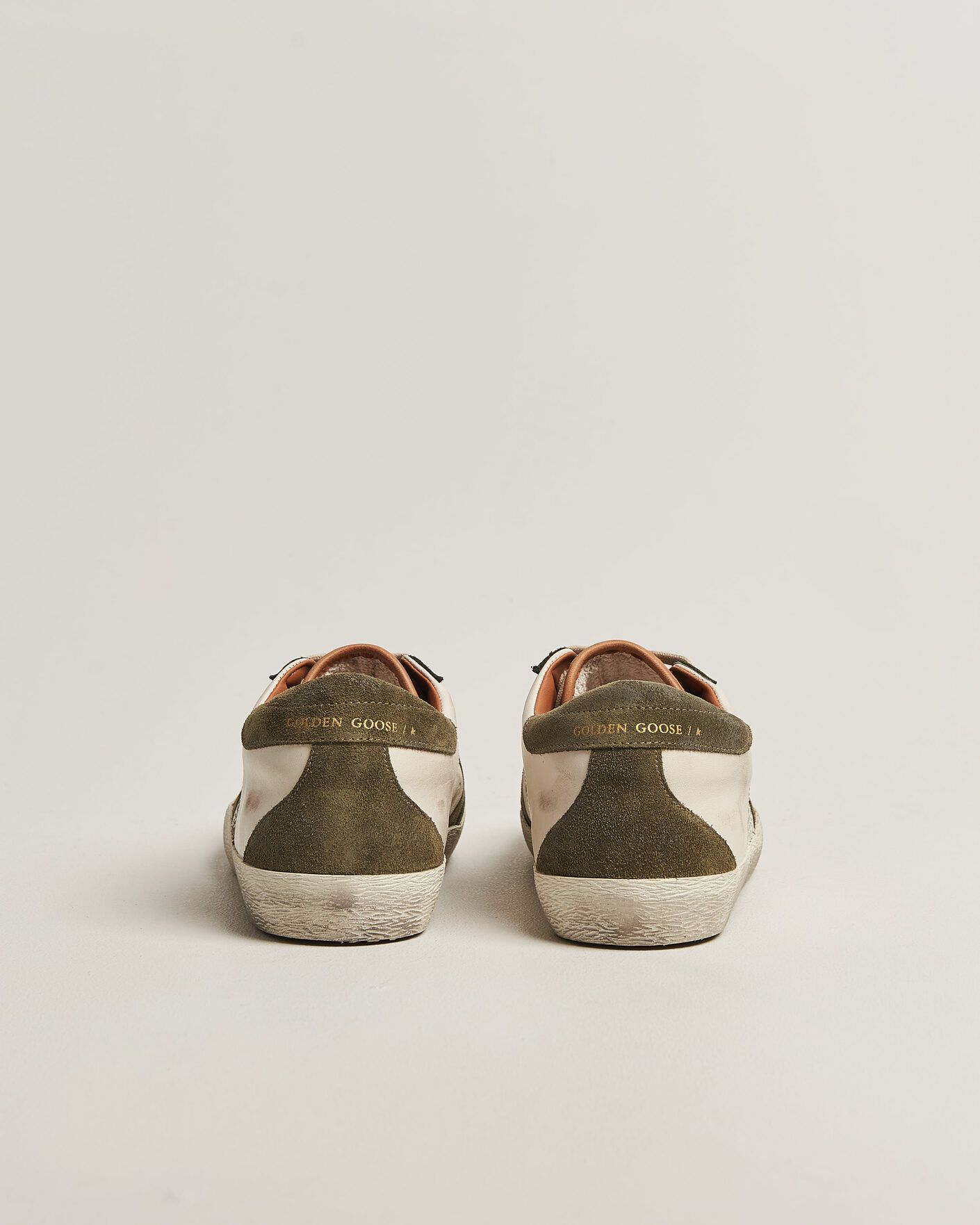 Hombres | Zapatillas | Golden Goose | Super-Star Sneakers Cream/Olive