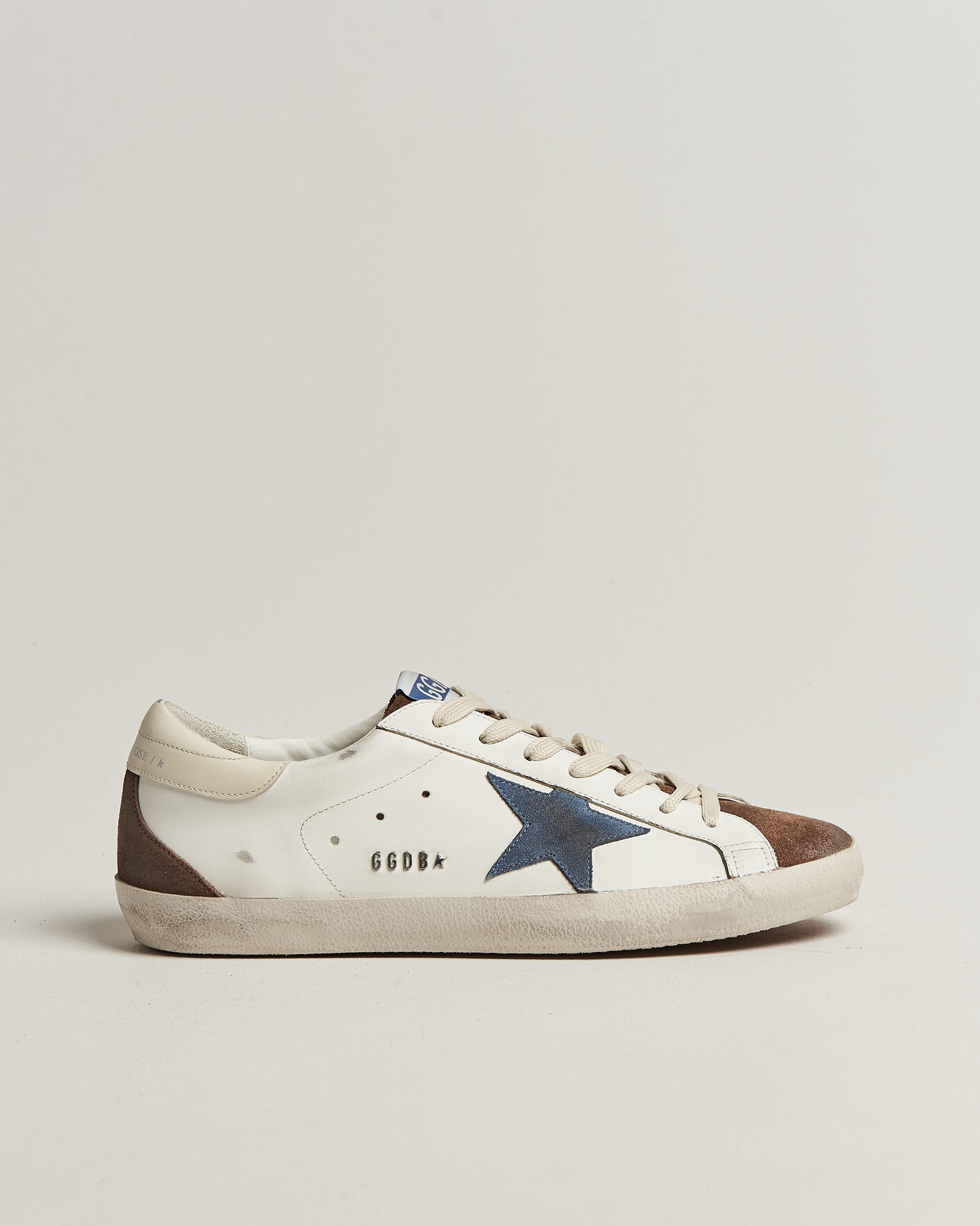 Hombres | Zapatillas | Golden Goose | Super-Star Sneakers White/Denim