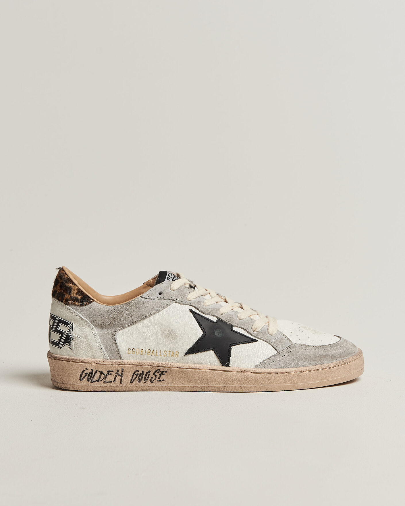 Hombres | Zapatillas | Golden Goose | Ball Star Sneakers White/Grey
