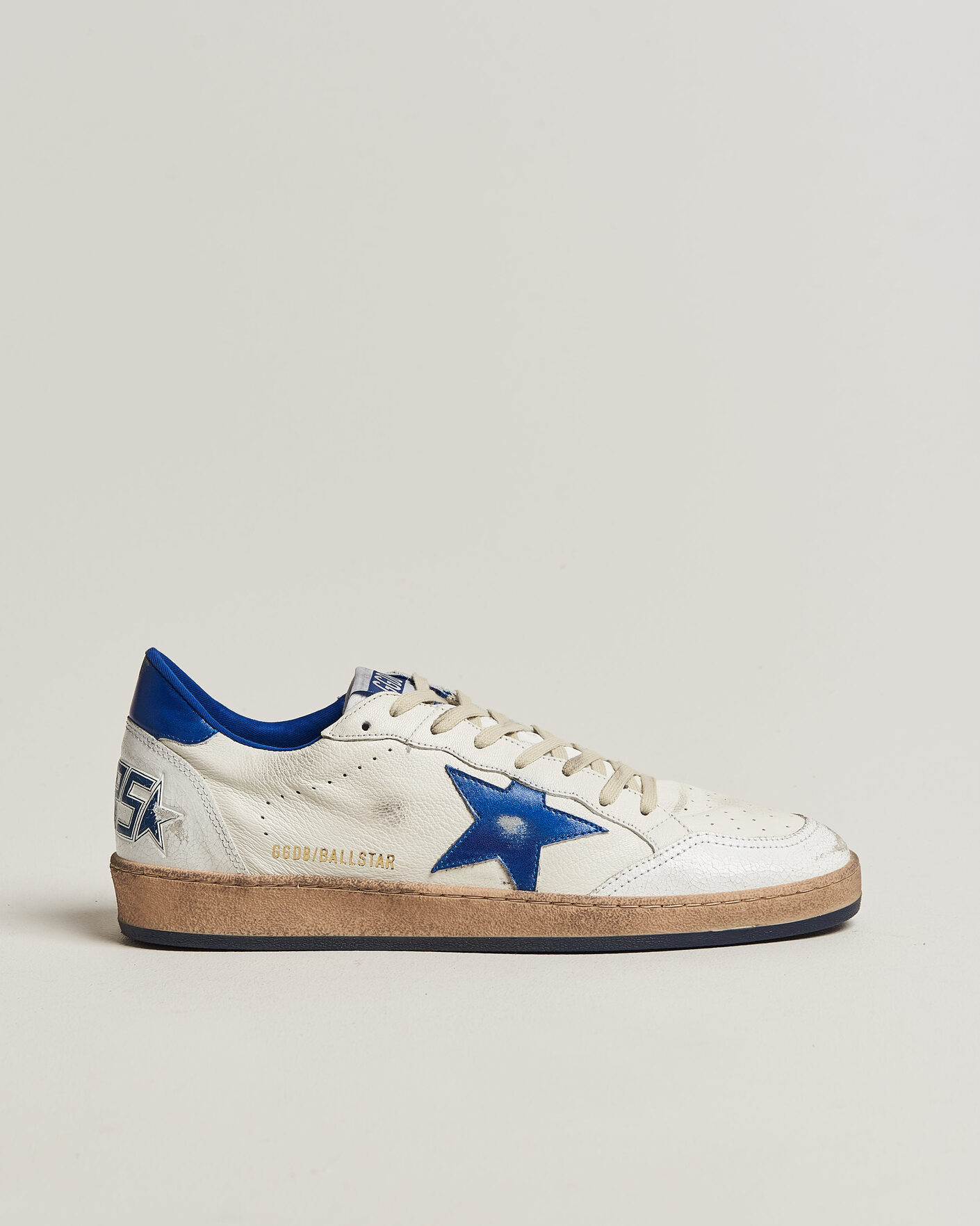 Hombres | Zapatillas | Golden Goose | Ball Star Sneakers White/Blue