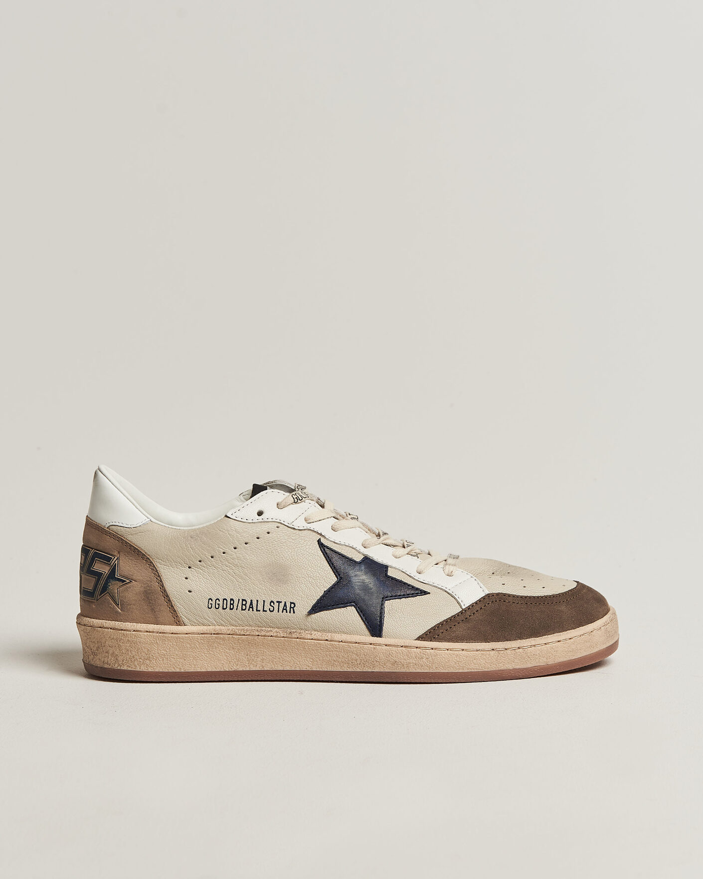 Hombres | Zapatillas | Golden Goose | Ball Star Sneakers Cream/Grey