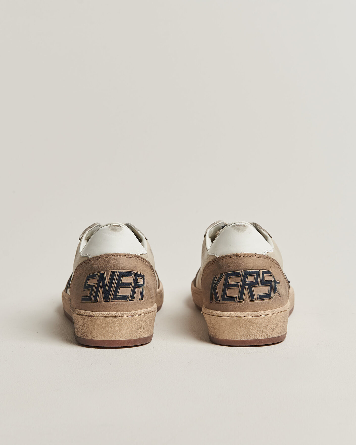 Hombres | Zapatillas | Golden Goose | Ball Star Sneakers Cream/Grey