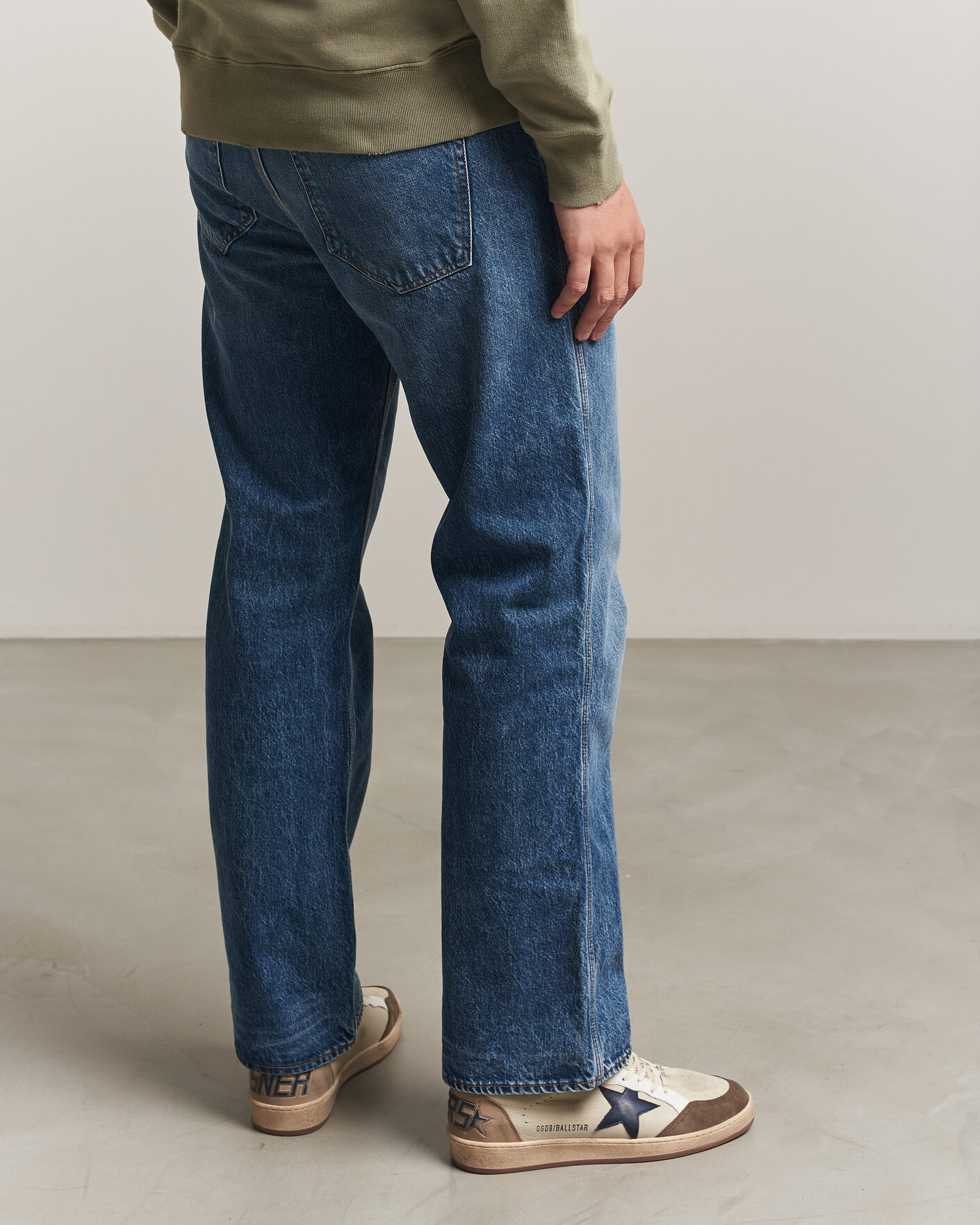 Hombres | Zapatillas | Golden Goose | Ball Star Sneakers Cream/Grey