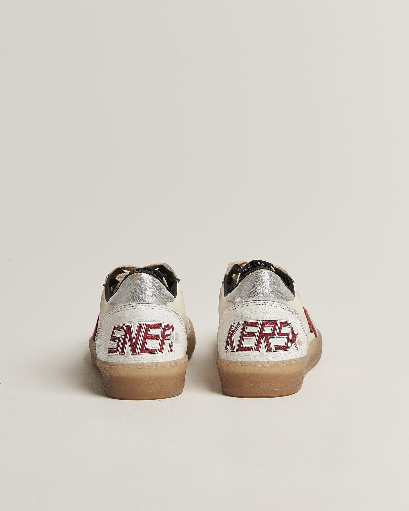 Hombres | Zapatillas | Golden Goose | Ball Star Sneakers White/Red