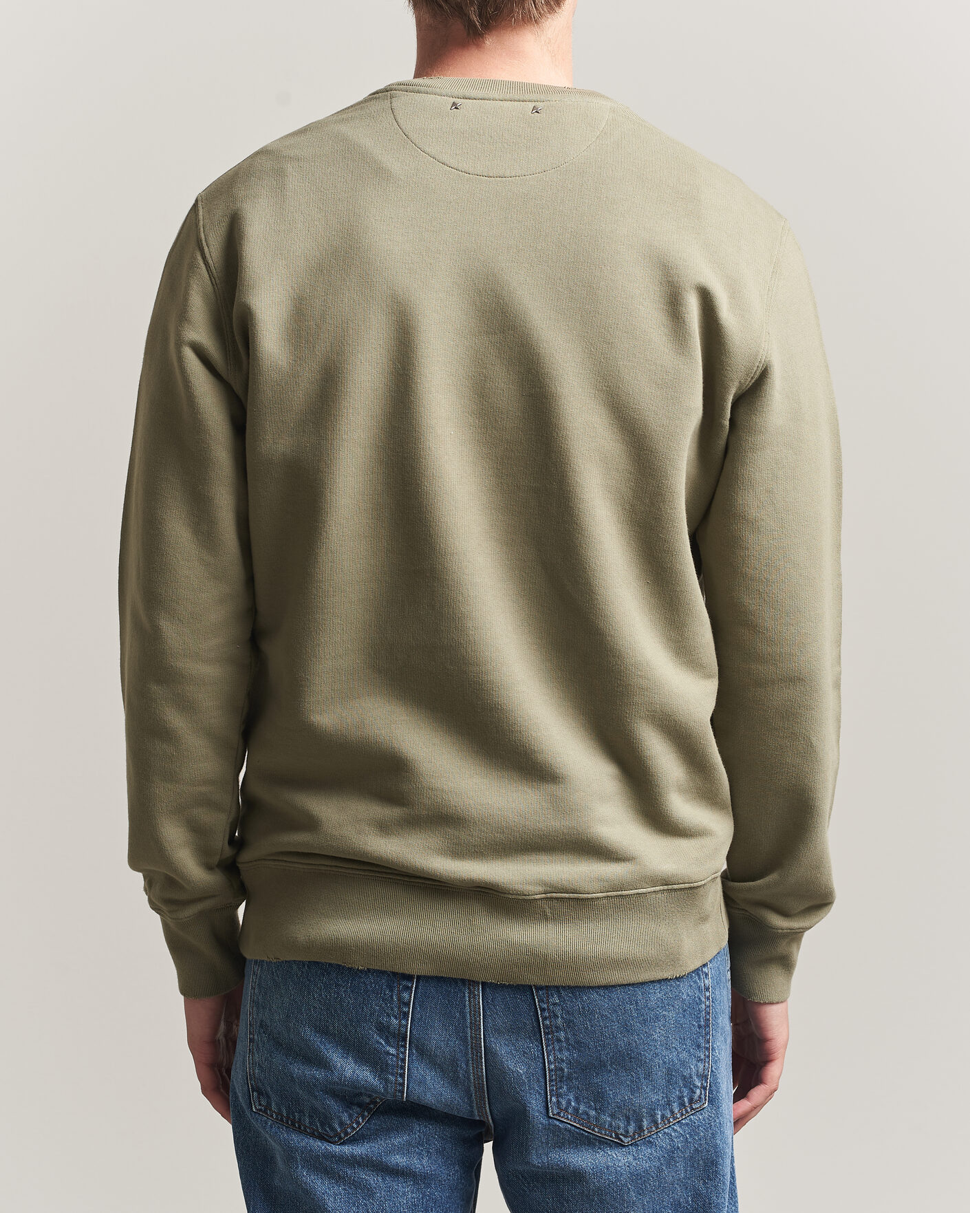 Hombres | Jerséis y prendas de punto | Golden Goose | Garment Dyed Sweatshirt Vintage Kalamata