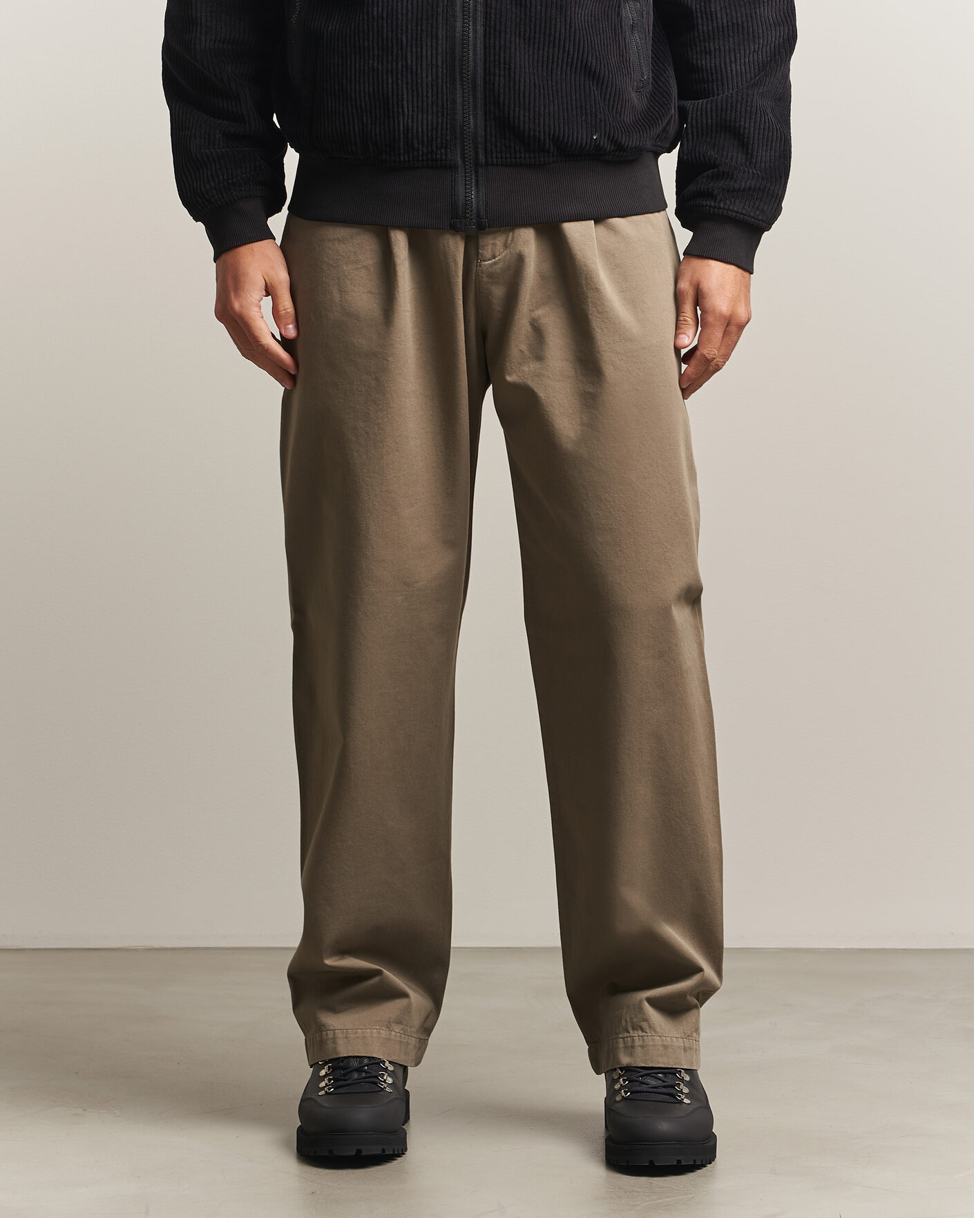 Hombres | Pantalones | C.P. Company | Cotton Gabardine Pants Grey