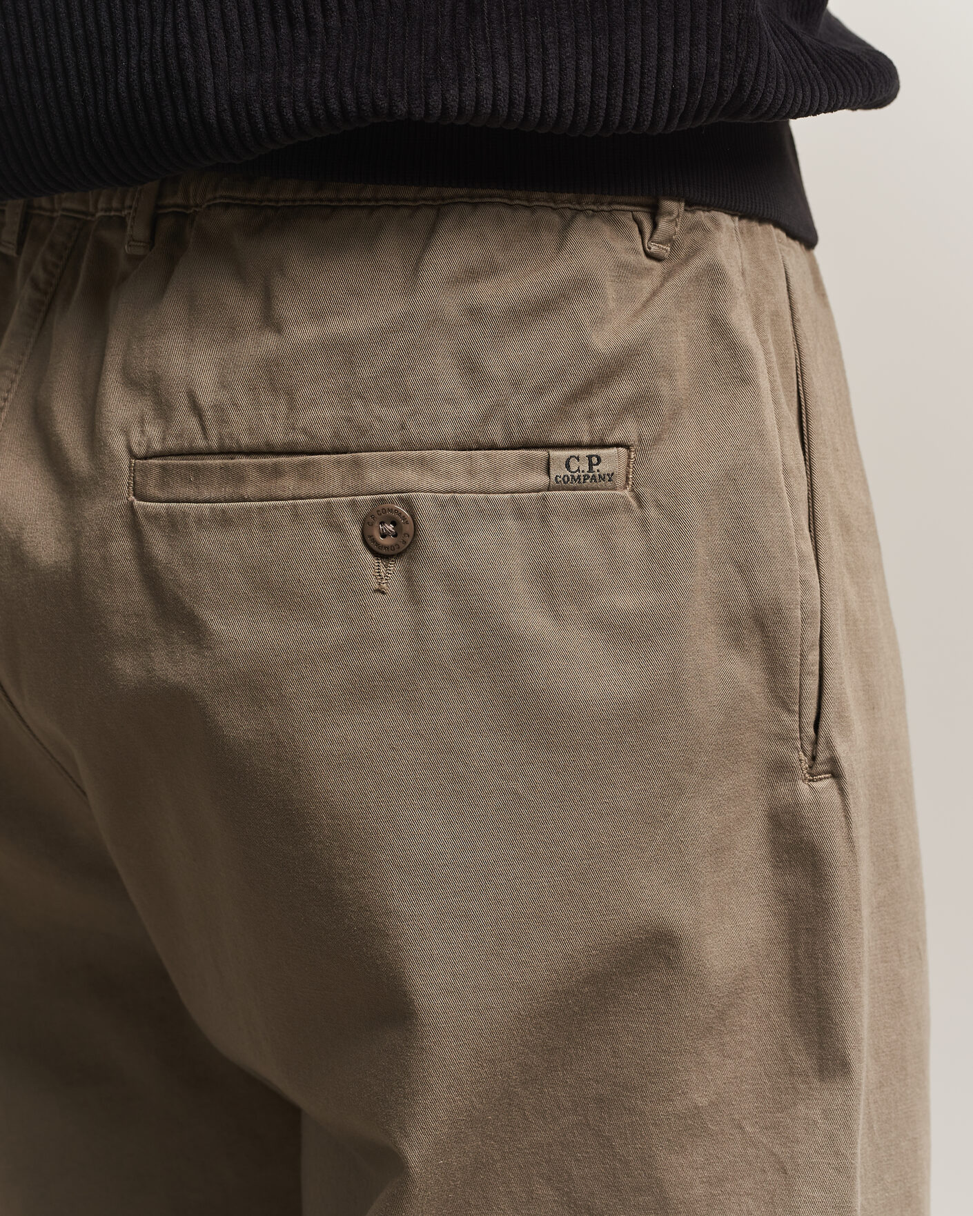 Hombres | Pantalones | C.P. Company | Cotton Gabardine Pants Grey