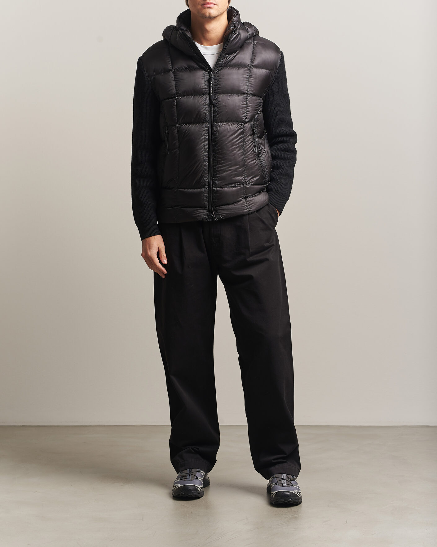 Hombres | Pantalones | C.P. Company | Cotton Gabardine Pants Black