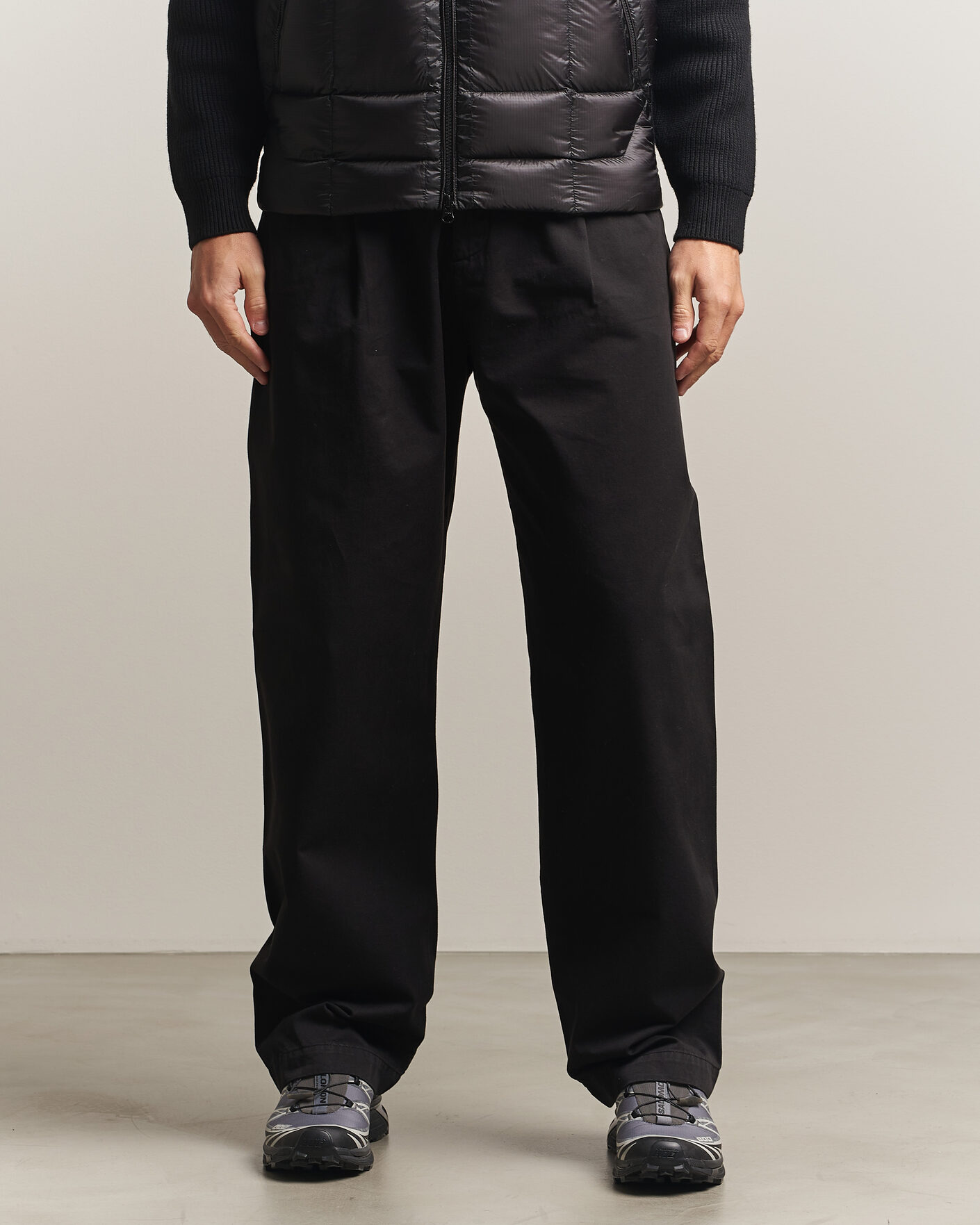 Hombres | Pantalones | C.P. Company | Cotton Gabardine Pants Black