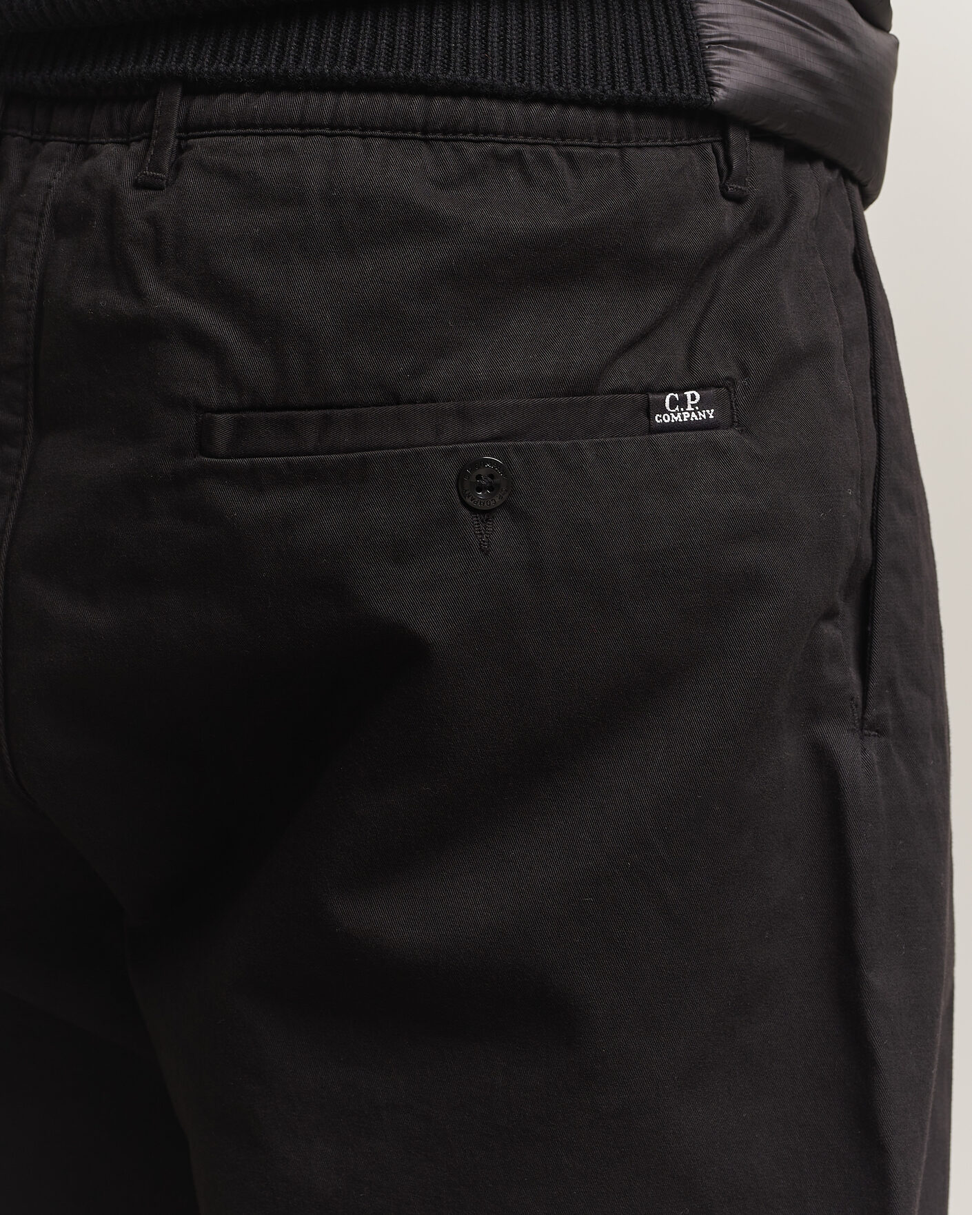 Hombres | Pantalones | C.P. Company | Cotton Gabardine Pants Black