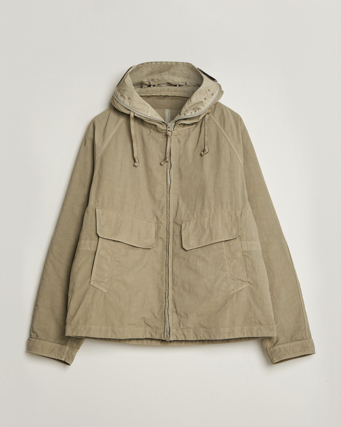 Hombres | Abrigos y chaquetas | C.P. Company | Heavy Nylon Twill Down Padded Jacket Light Grey