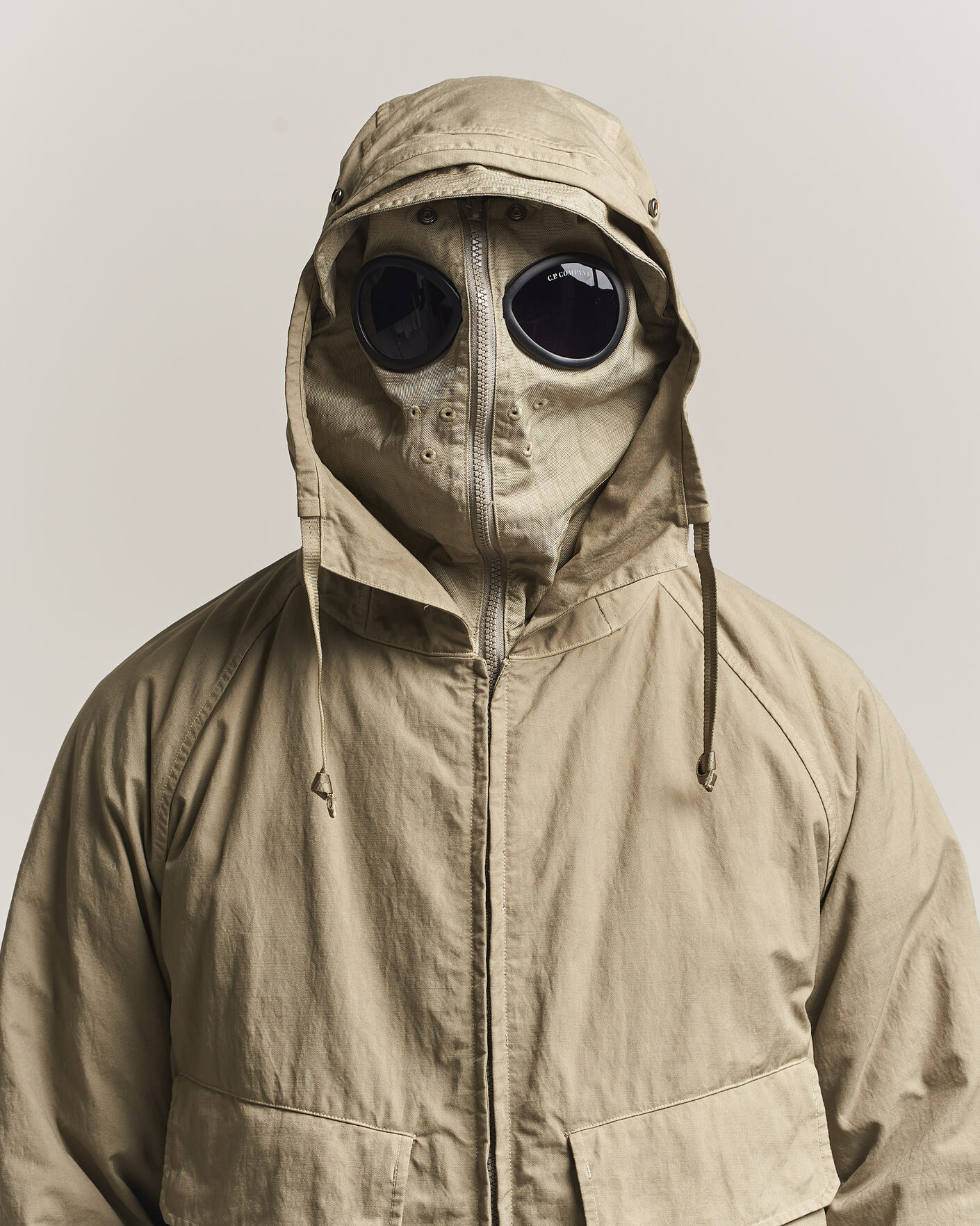 Hombres | Abrigos y chaquetas | C.P. Company | Heavy Nylon Twill Down Padded Jacket Light Grey