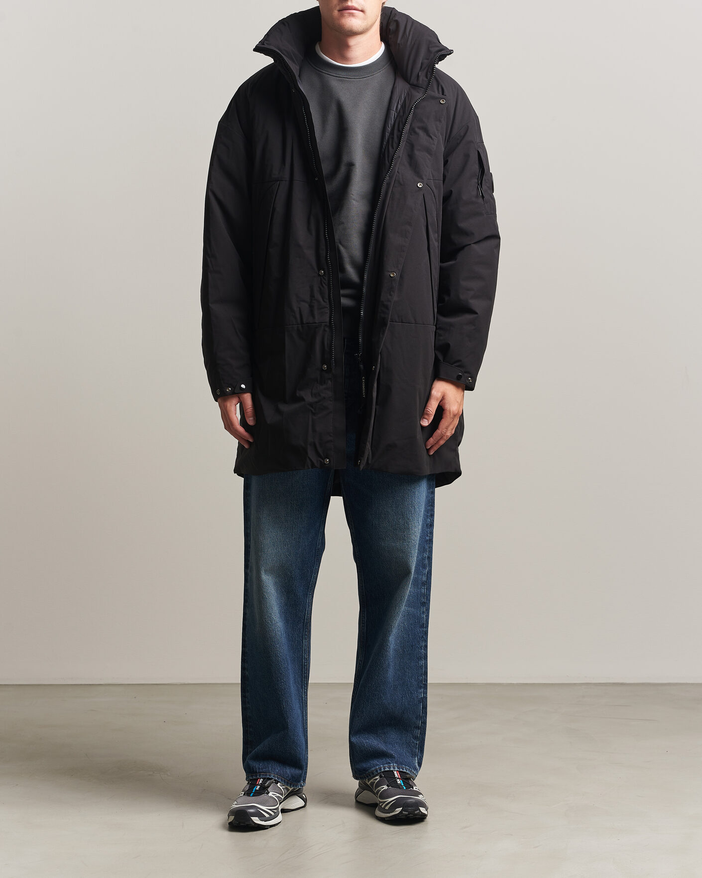 Hombres | Abrigos y chaquetas | C.P. Company | Pro-Tek Lightweight Padded Parka Black
