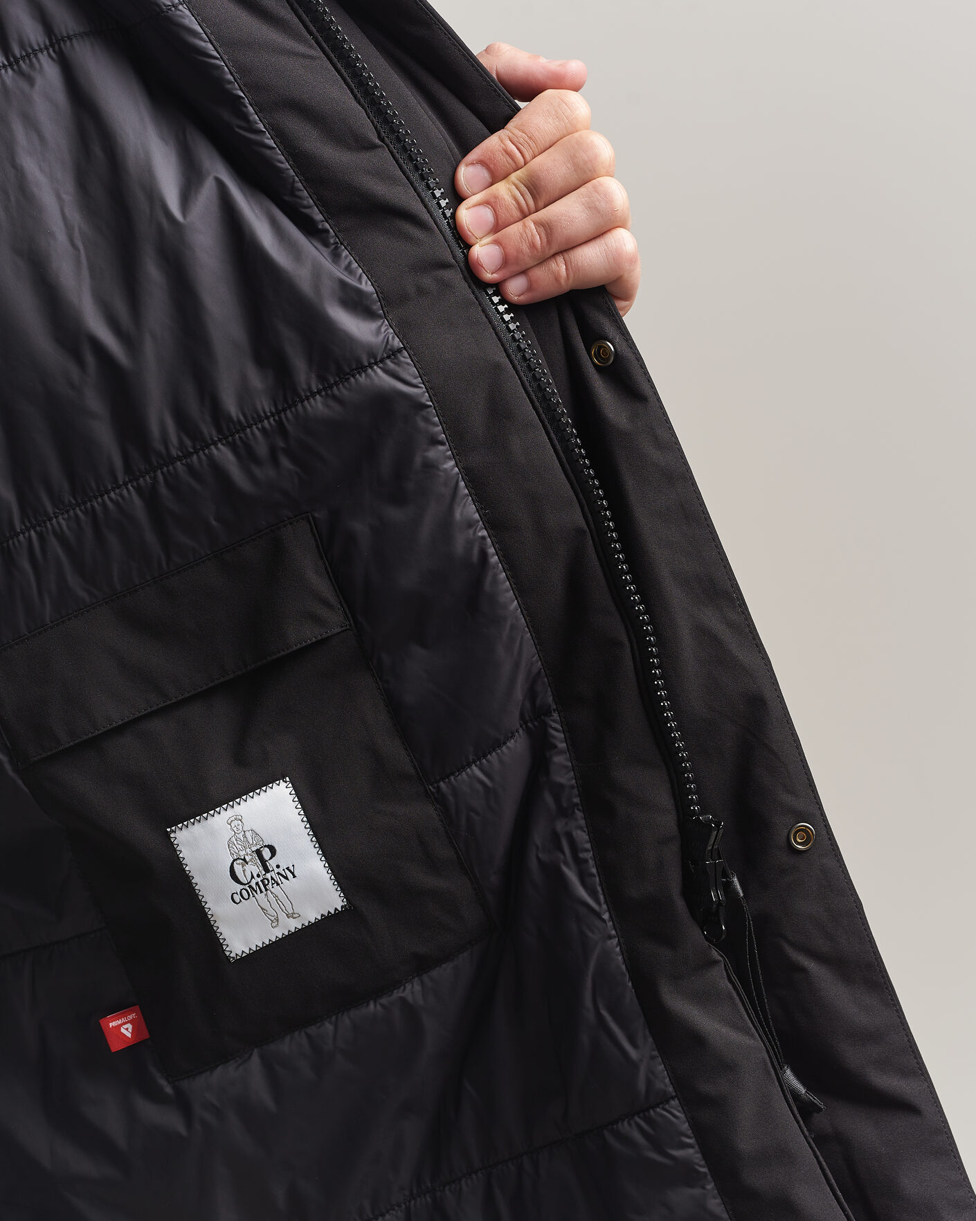 Hombres | Abrigos y chaquetas | C.P. Company | Pro-Tek Lightweight Padded Parka Black
