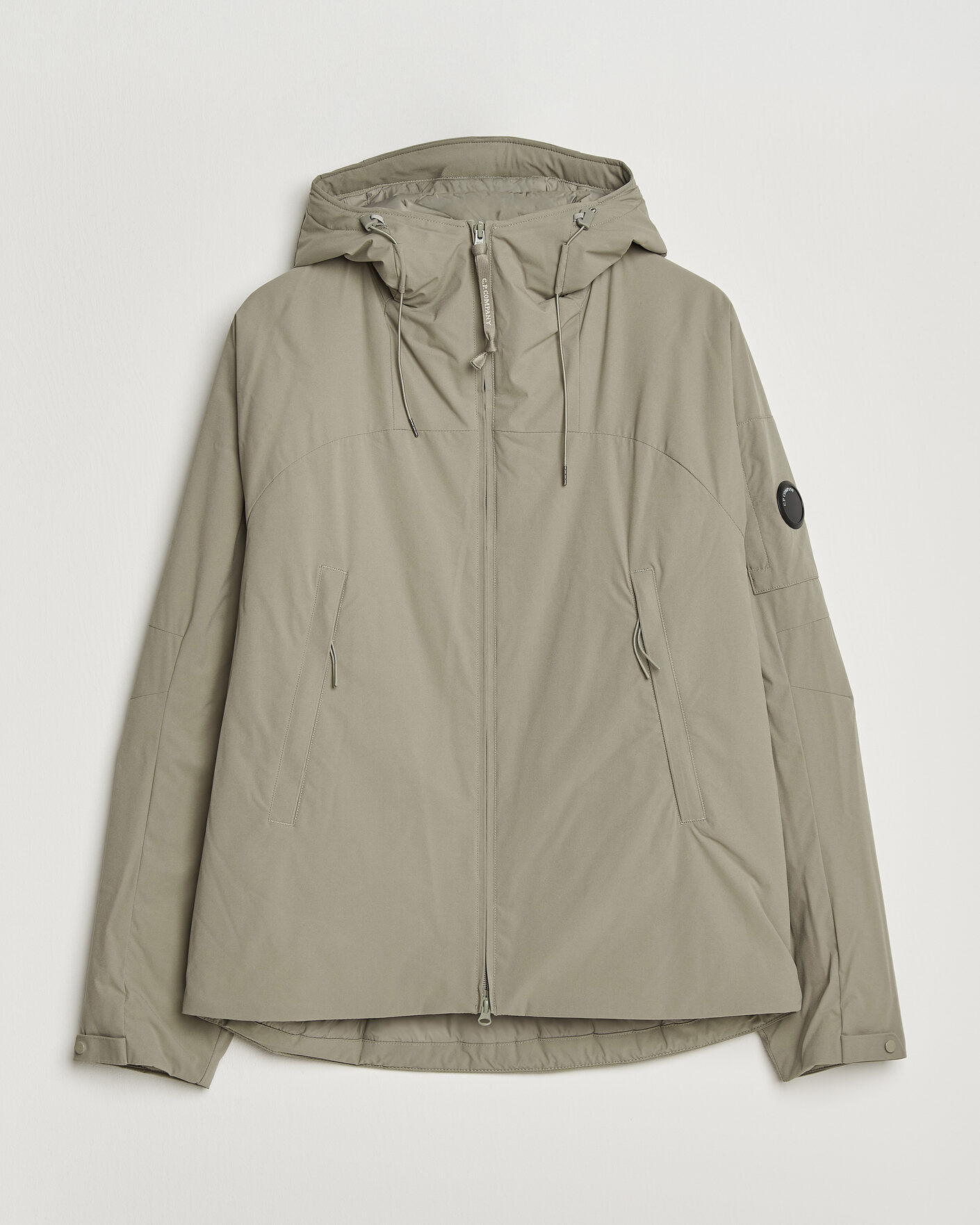 Hombres | Abrigos y chaquetas | C.P. Company | Pro-Tek Lightweight Padded Hood Jacket Light Grey