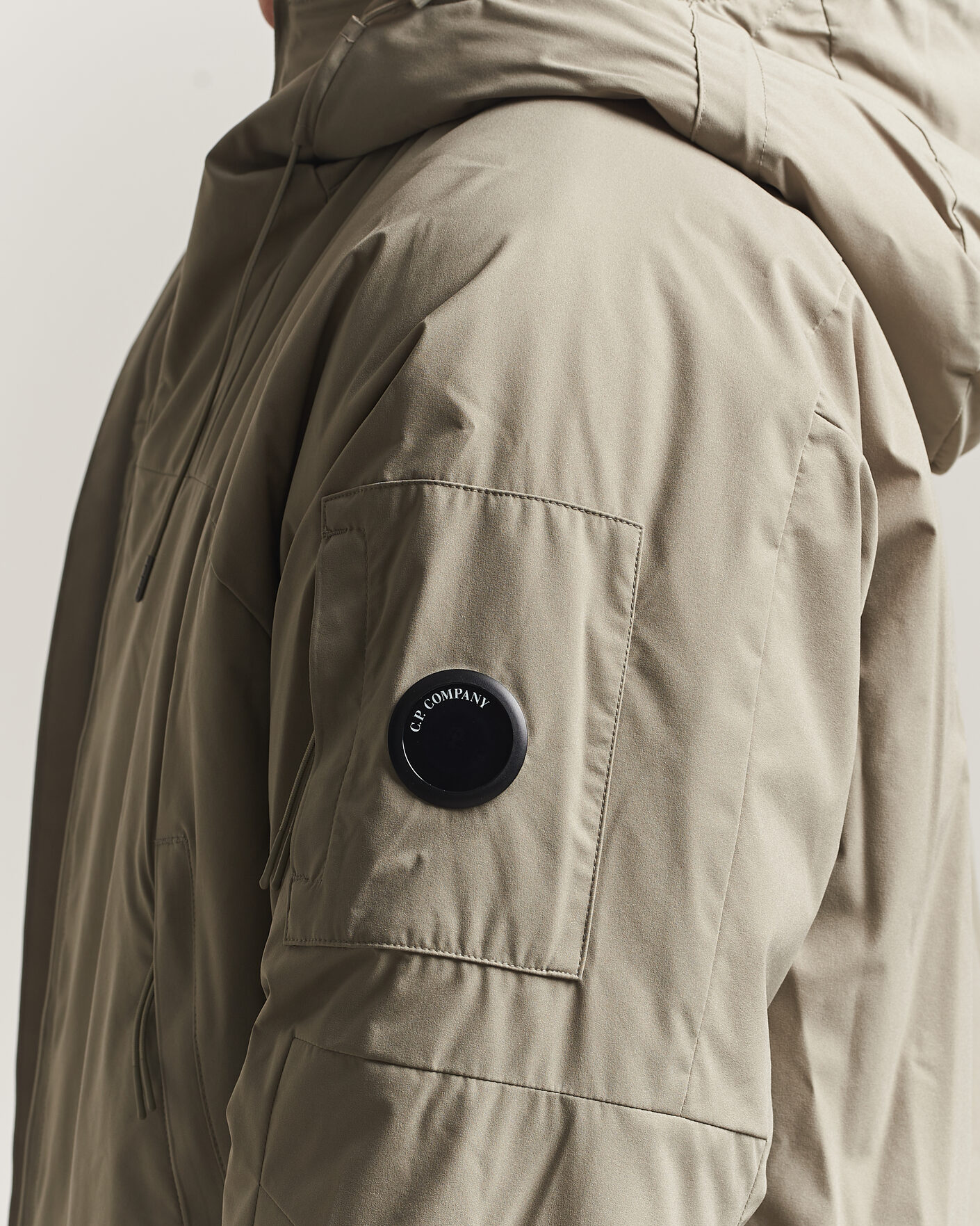 Hombres | Abrigos y chaquetas | C.P. Company | Pro-Tek Lightweight Padded Hood Jacket Light Grey