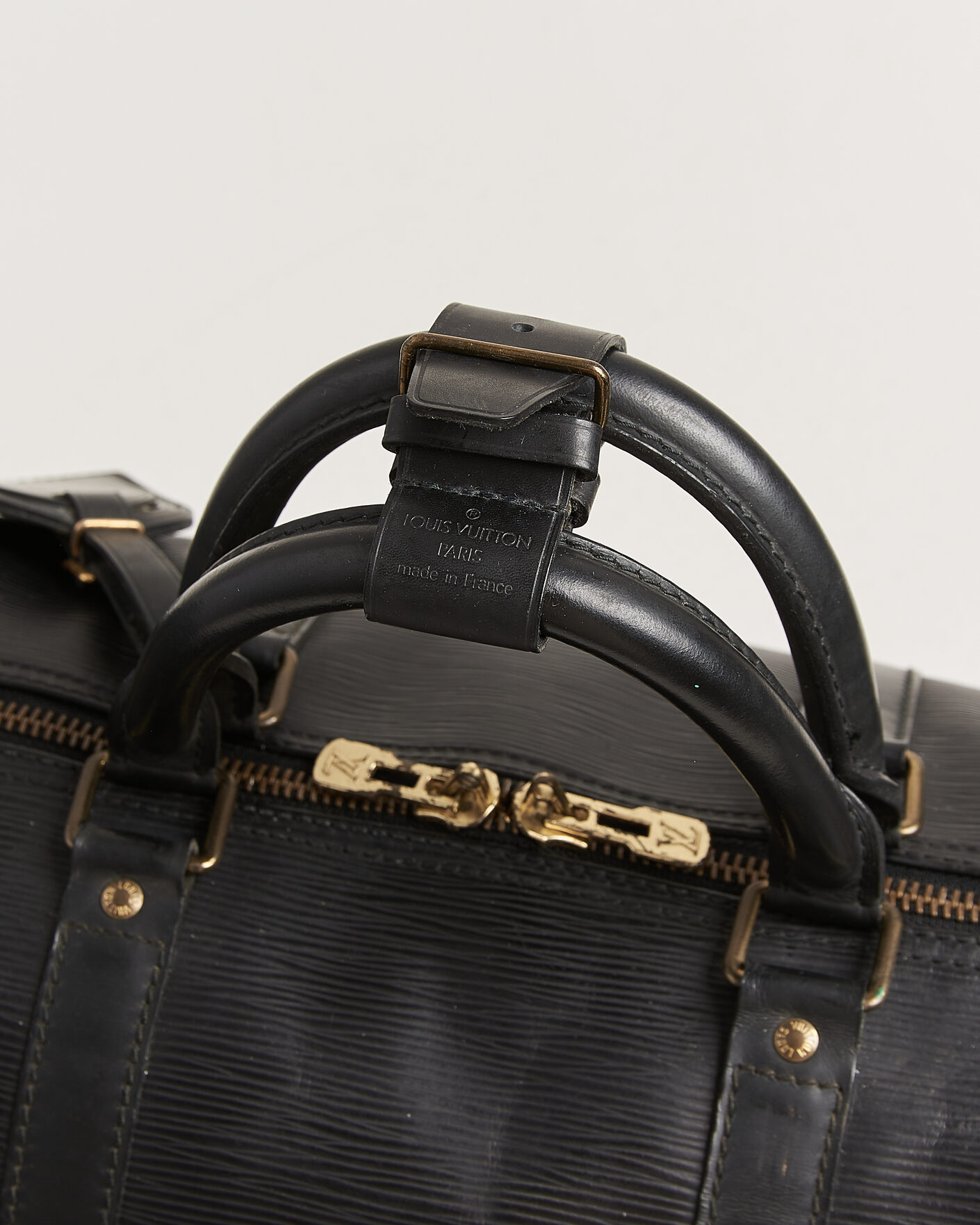 Hombres | Pre-Owned & Vintage Bags | Louis Vuitton Pre-Owned | Keepall 50 Epi Leather Black
