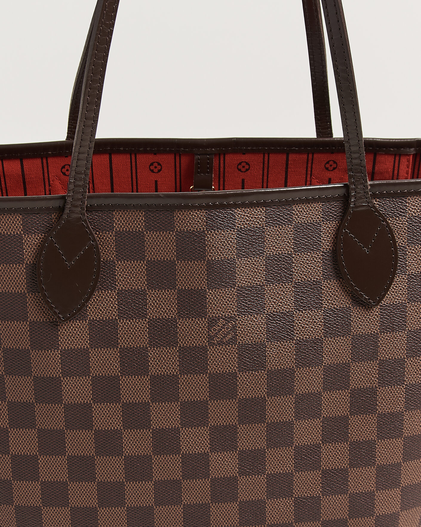 Hombres | Pre-Owned & Vintage Bags | Louis Vuitton Pre-Owned | Neverfull MM Damier Ebene