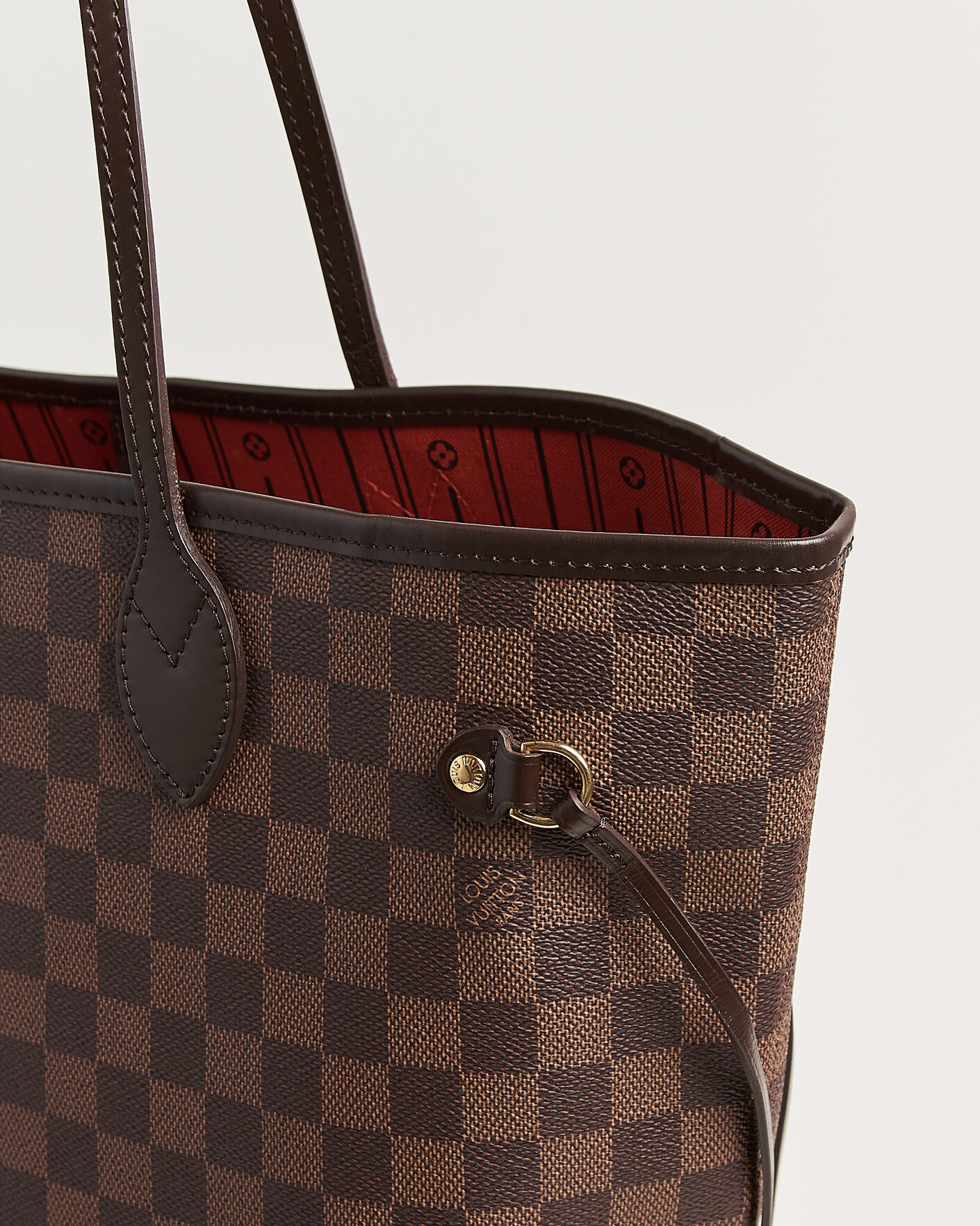 Hombres | Pre-Owned & Vintage Bags | Louis Vuitton Pre-Owned | Neverfull MM Damier Ebene