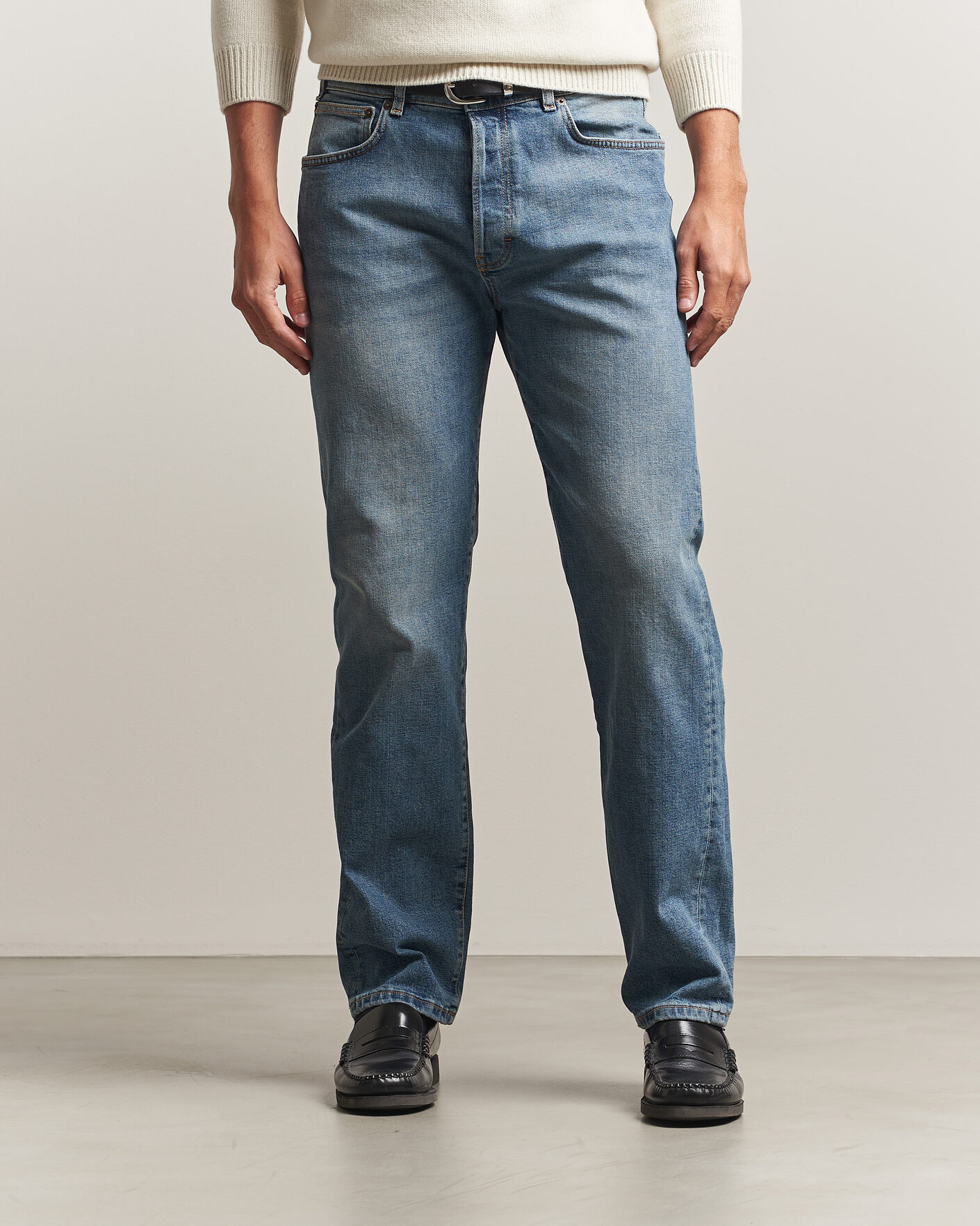 Hombres | Vaqueros | Jeanerica | CM002 Classic Jeans Light Classic Vintage