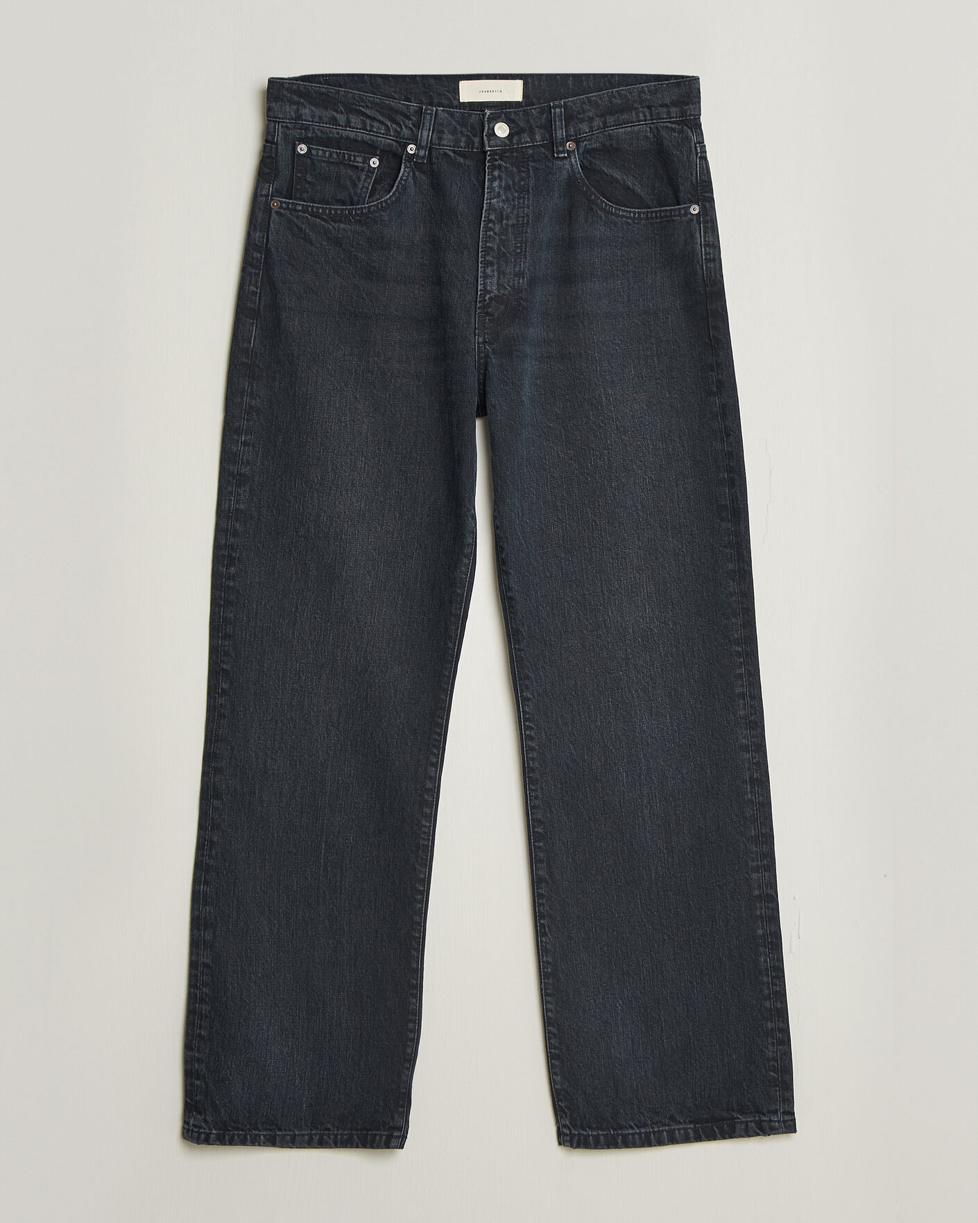 Hombres | Pantalones | Jeanerica | VM009 Vega Jeans Blue Black