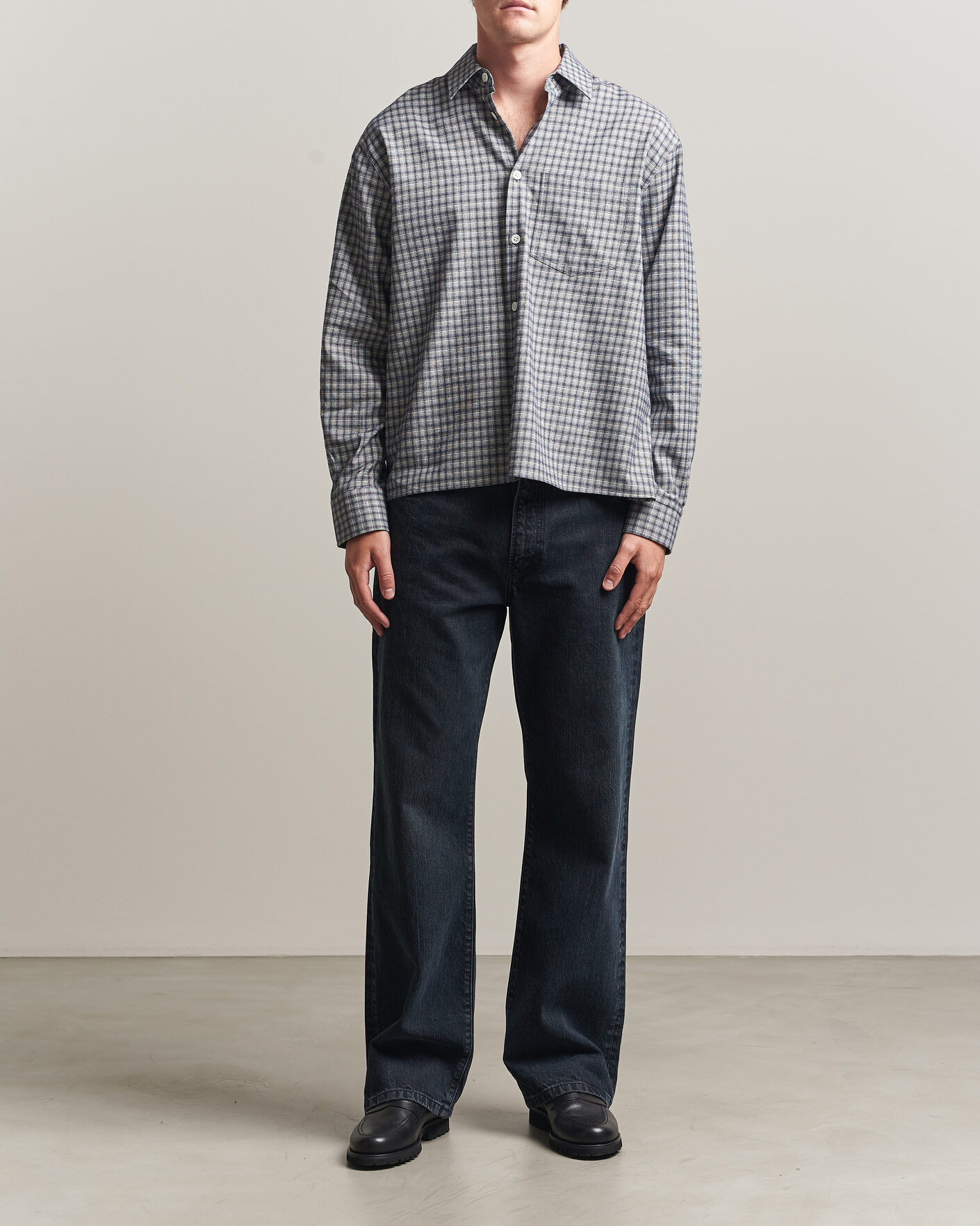 Hombres | Pantalones | Jeanerica | VM009 Vega Jeans Blue Black