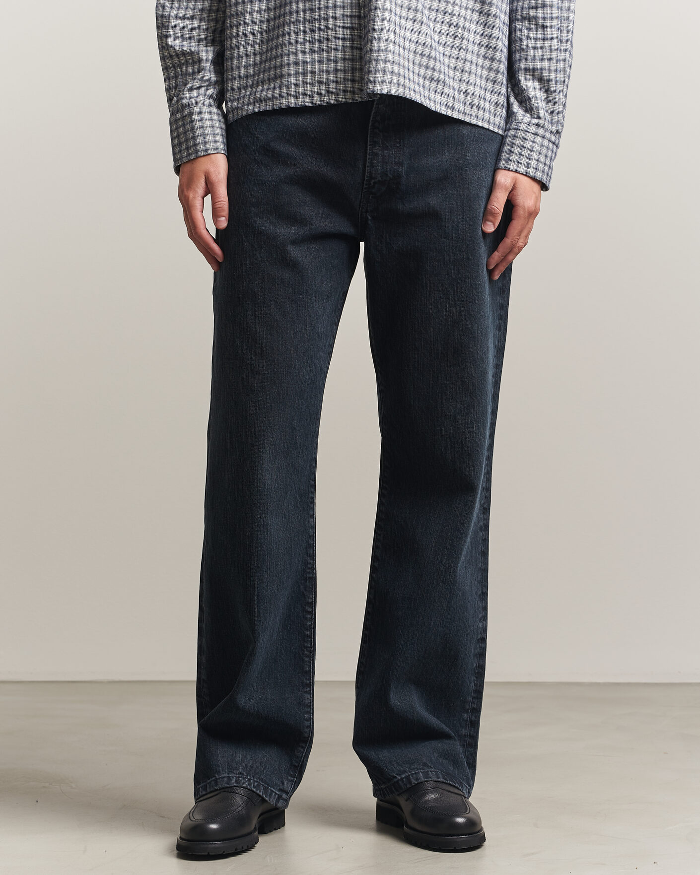 Hombres | Pantalones | Jeanerica | VM009 Vega Jeans Blue Black