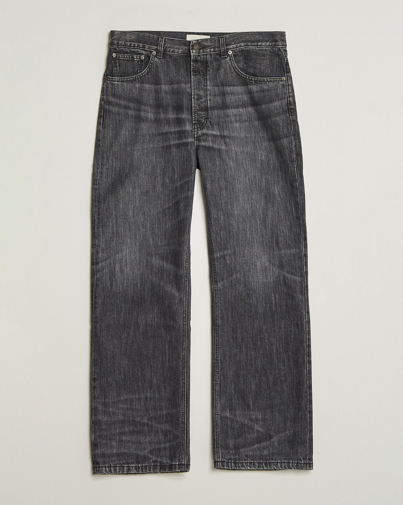Hombres | Pantalones | Jeanerica | VM009 Vega Jeans Black Righe