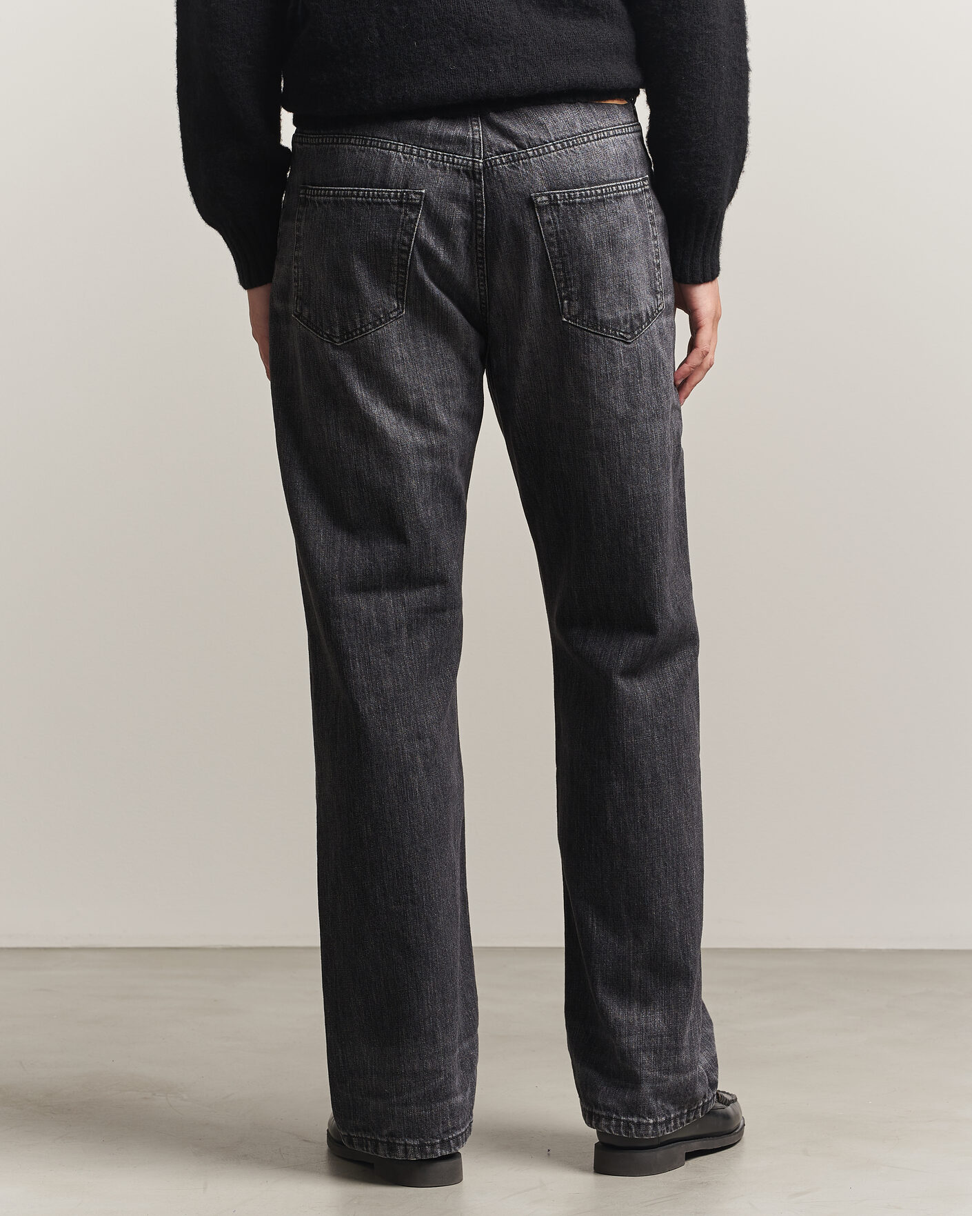 Hombres | Pantalones | Jeanerica | VM009 Vega Jeans Black Righe