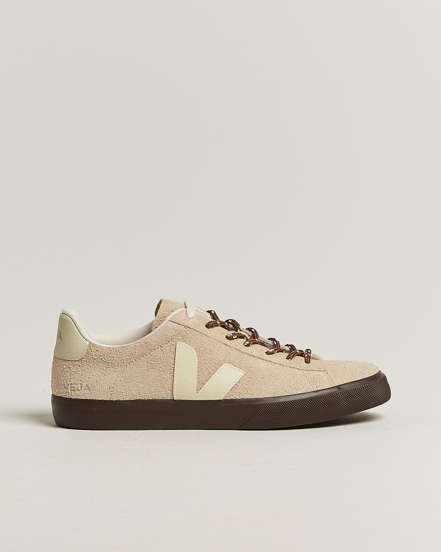 Hombres | Zapatillas | Veja | Campo Suede Sneaker Almond/Pierre