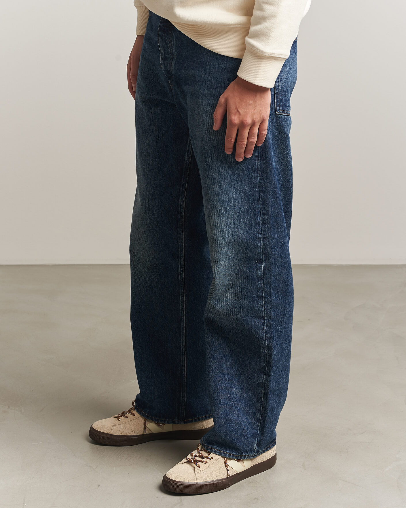 Hombres | Zapatillas | Veja | Campo Suede Sneaker Almond/Pierre