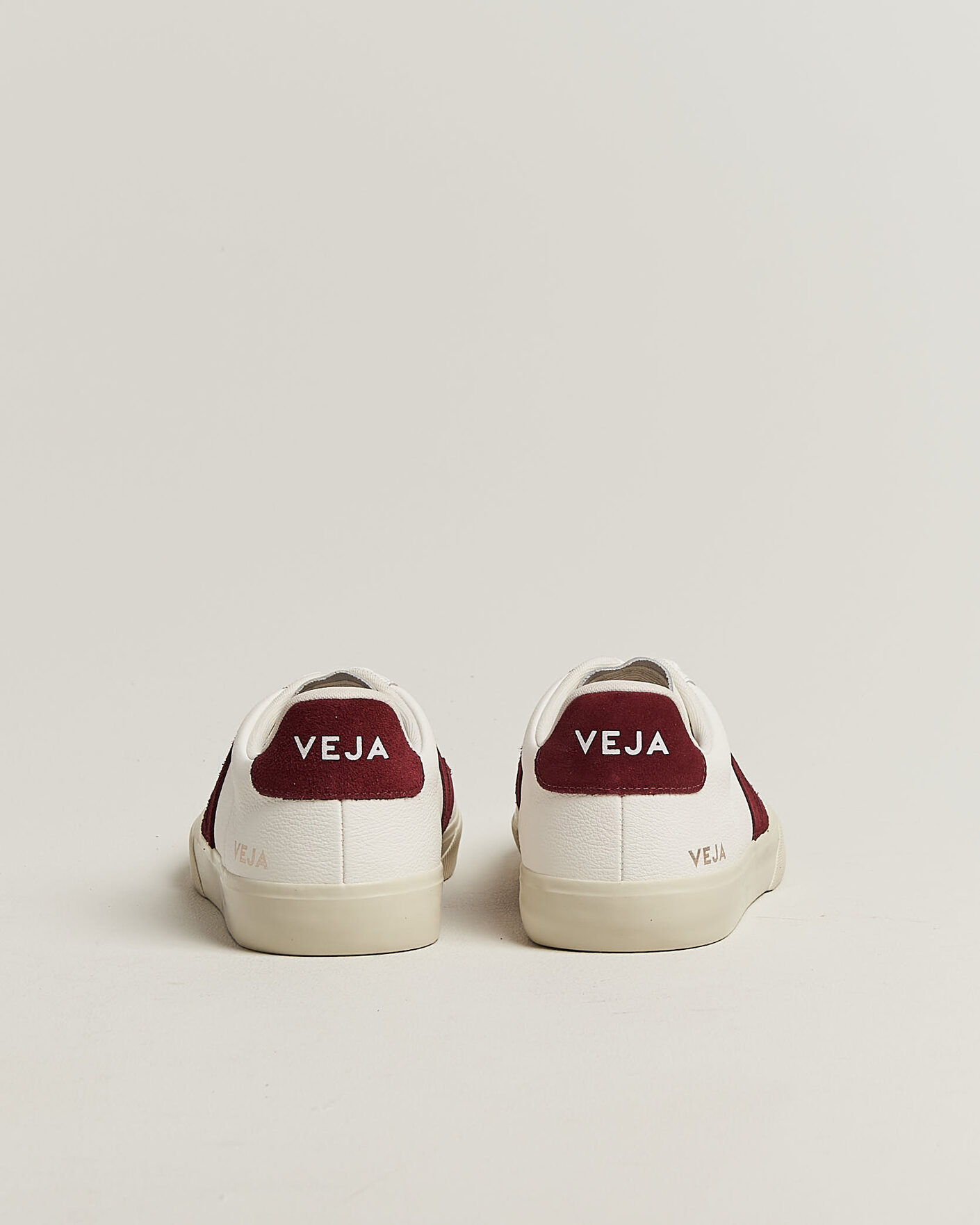 Hombres | Zapatillas | Veja | Campo Sneaker White/Grenat
