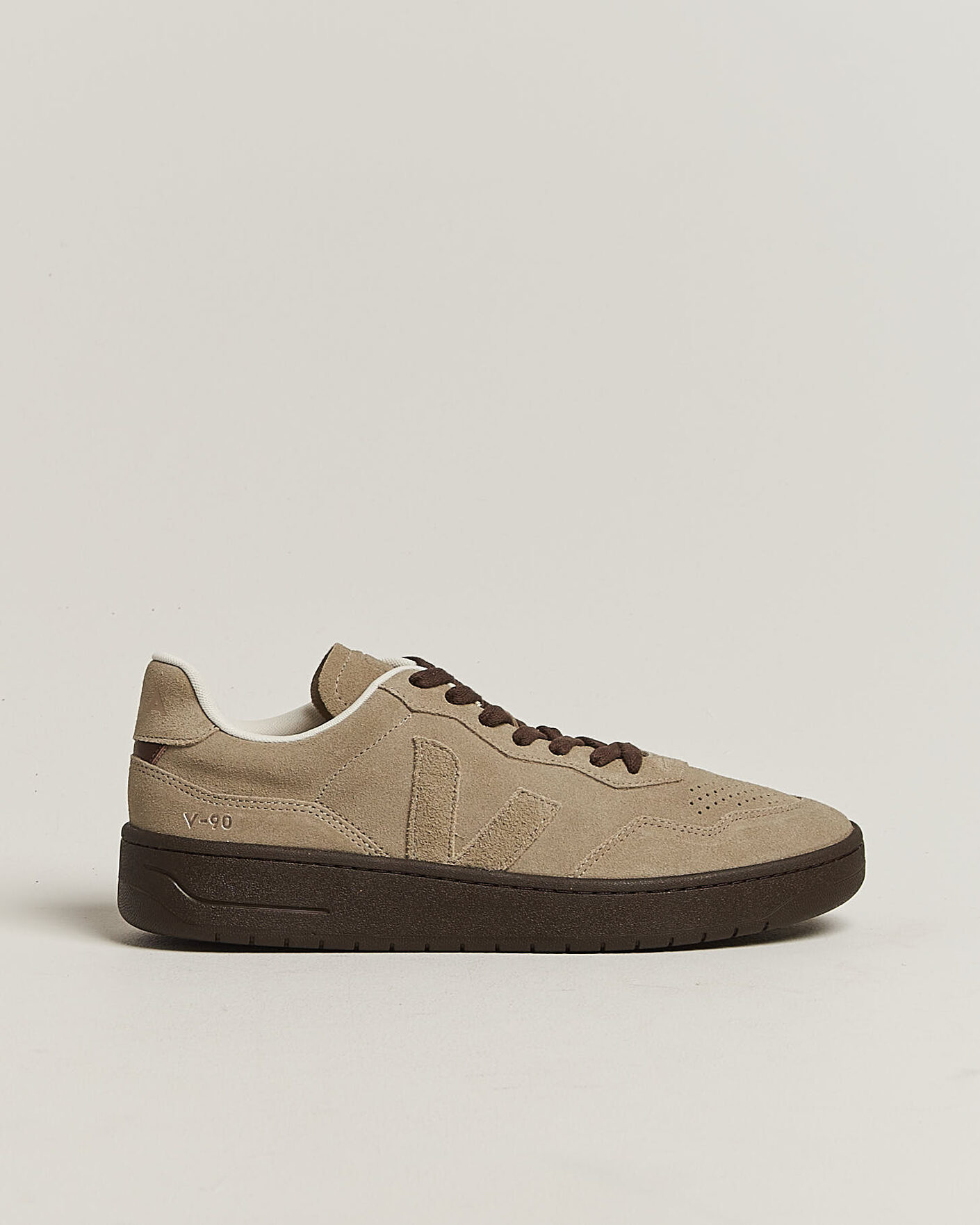 Hombres | Zapatillas | Veja | V-90 Suede Sneaker Taupe/Eagle