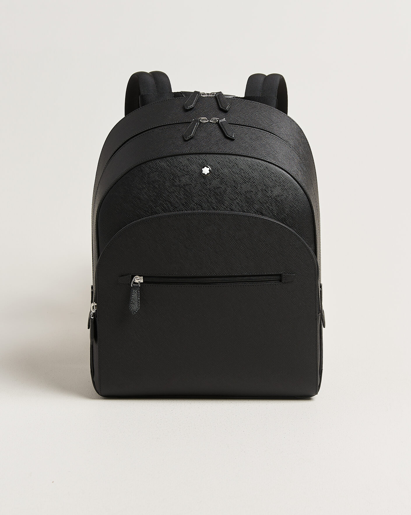 Hombres | Montblanc Sartorial Large Backpack 3 Compartments Black | Montblanc | Sartorial Large Backpack 3 Compartments Black